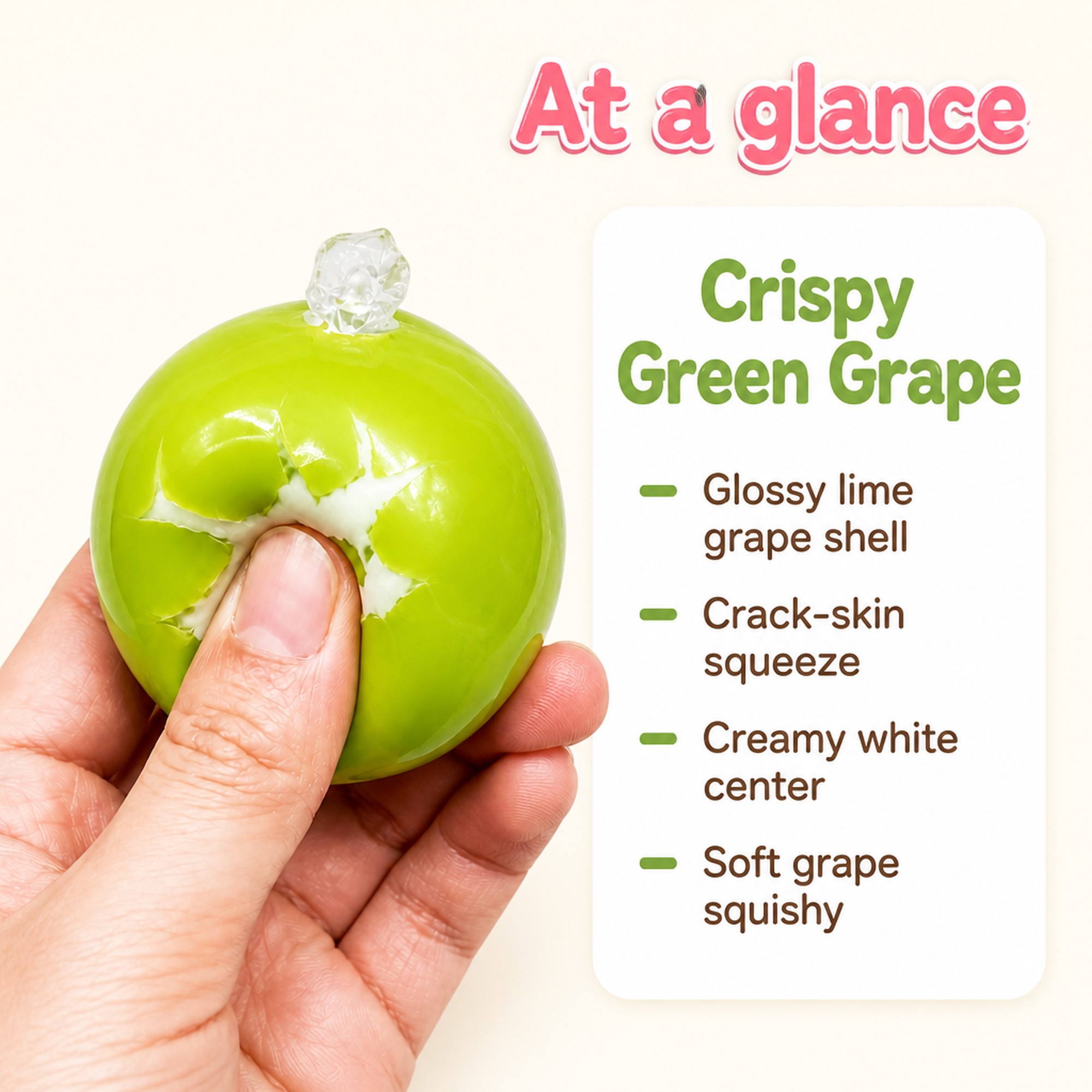 Crispy Green Grape at a glance