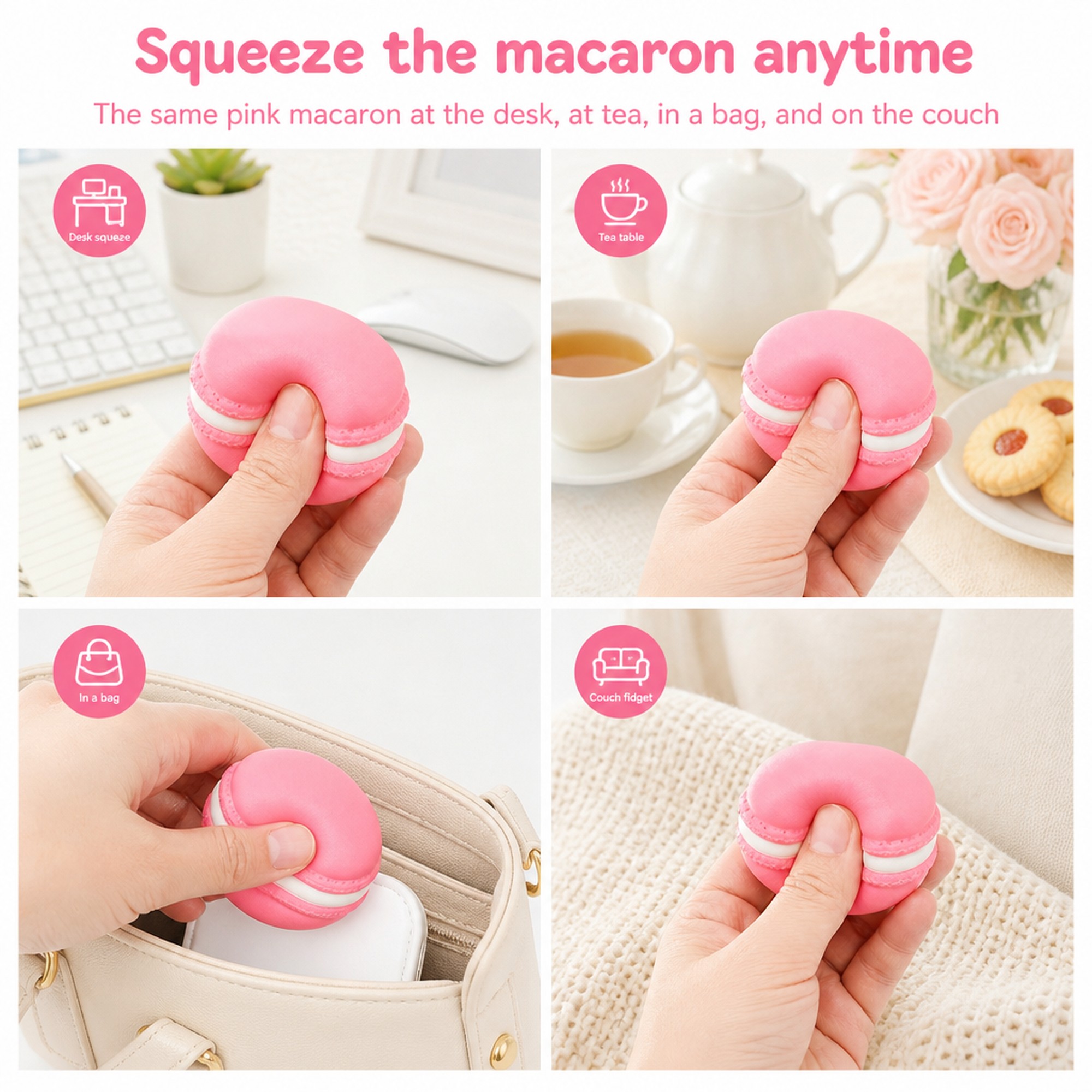 Pink Macaron use occasions