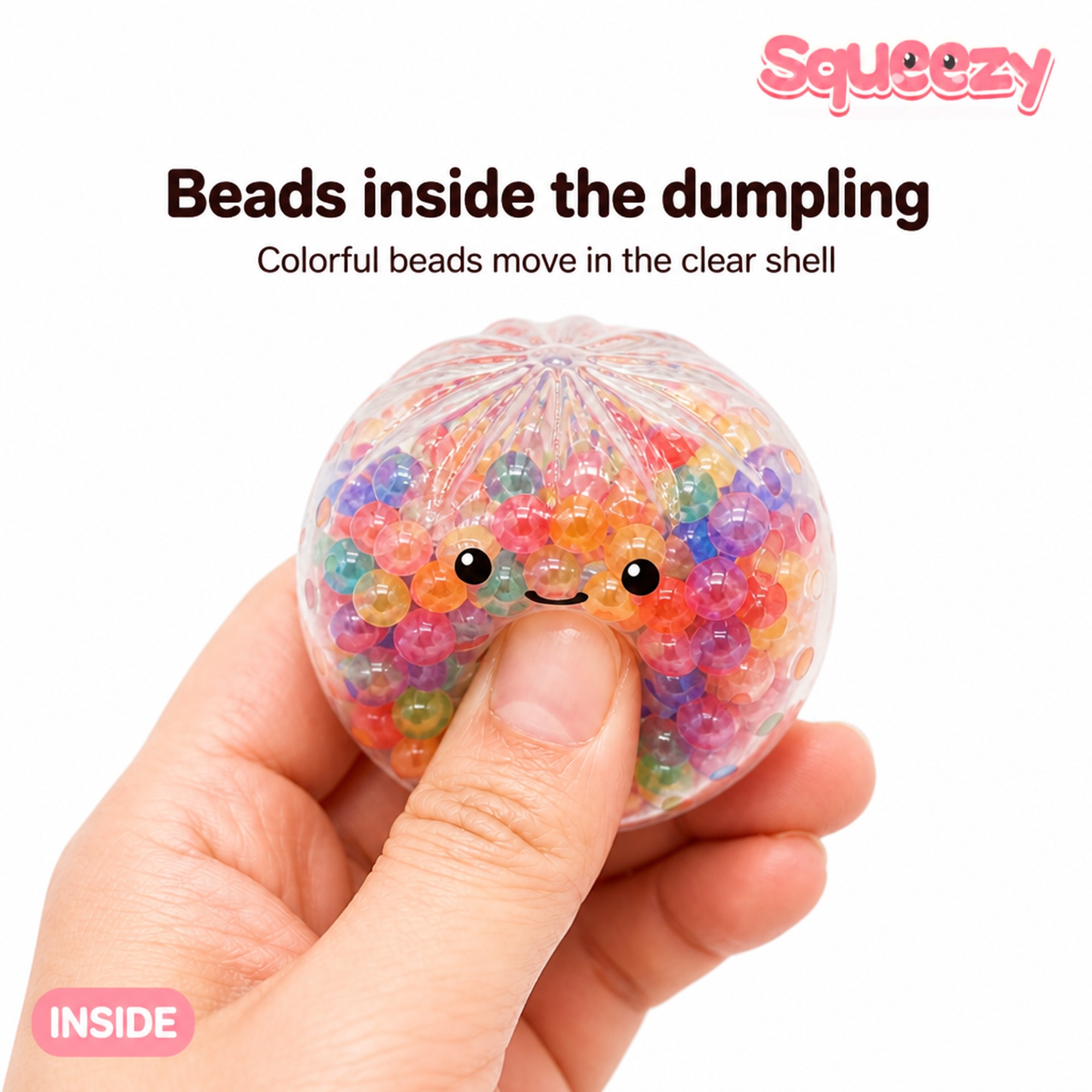 Bead Dumpling beads inside