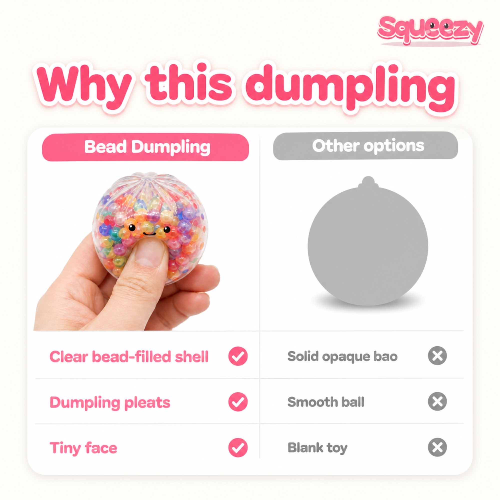 Bead Dumpling compared with other options