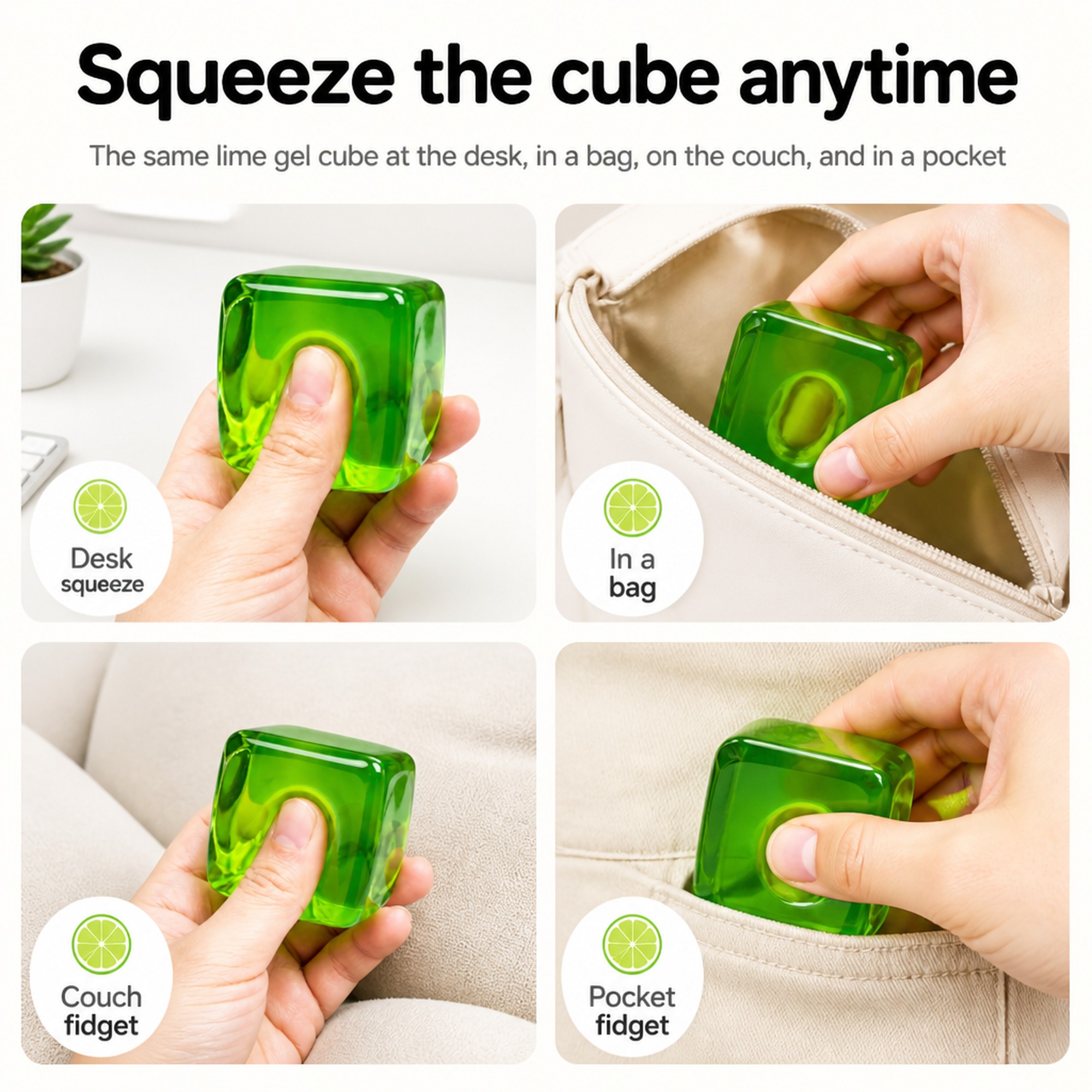 Lime Gel Cube use occasions