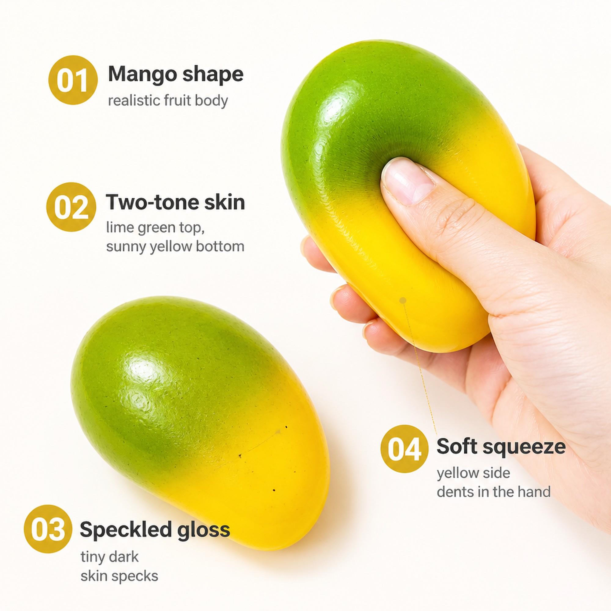 Color-Change Mango features