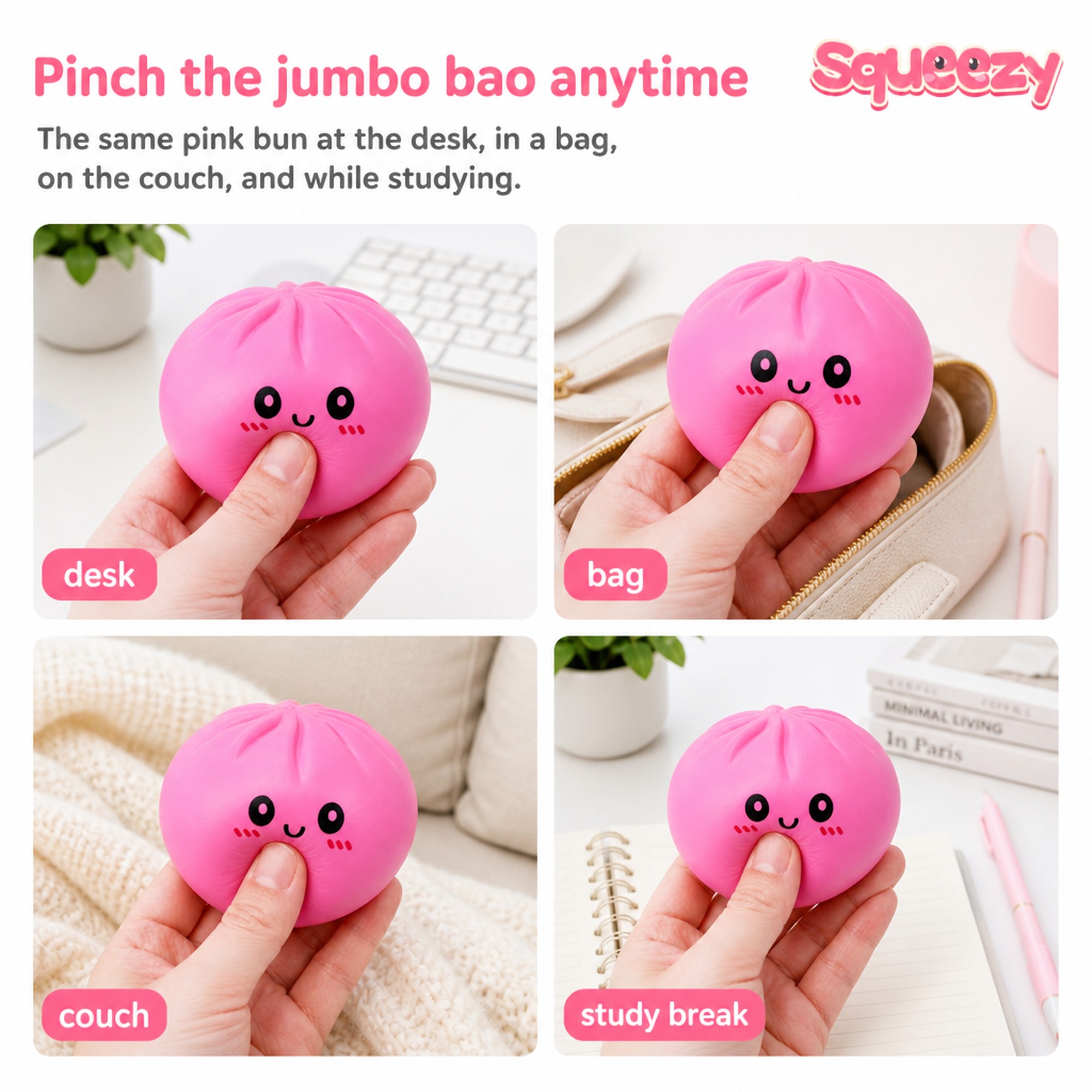 Jumbo Pink Bao use occasions