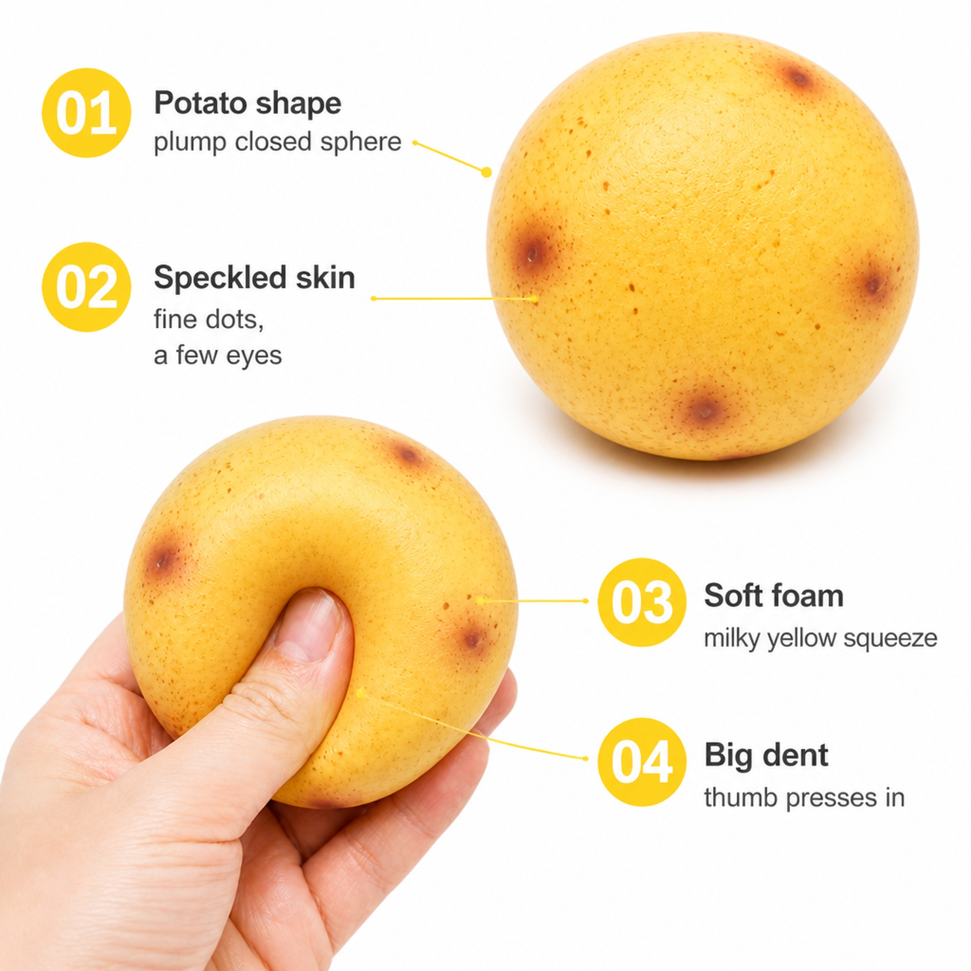 Jumbo Potato features