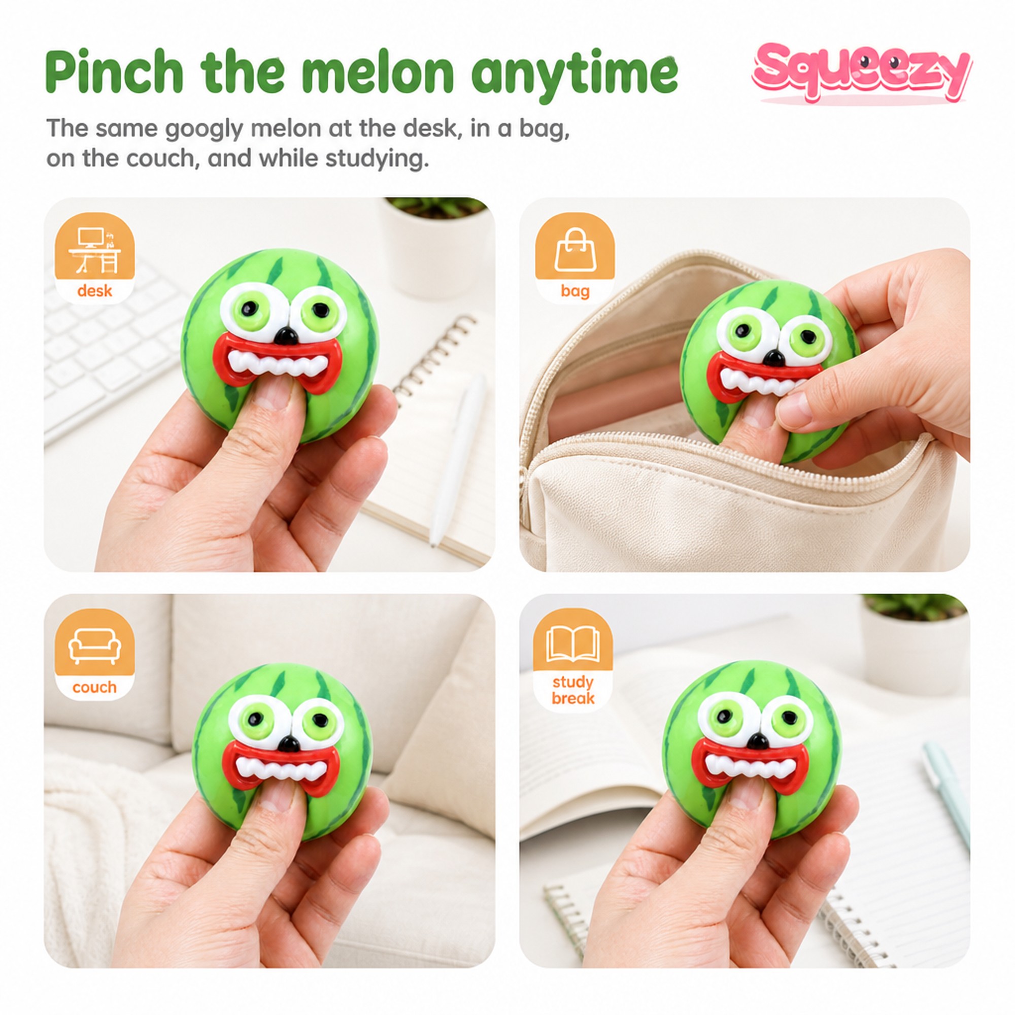 Googly Melon use occasions
