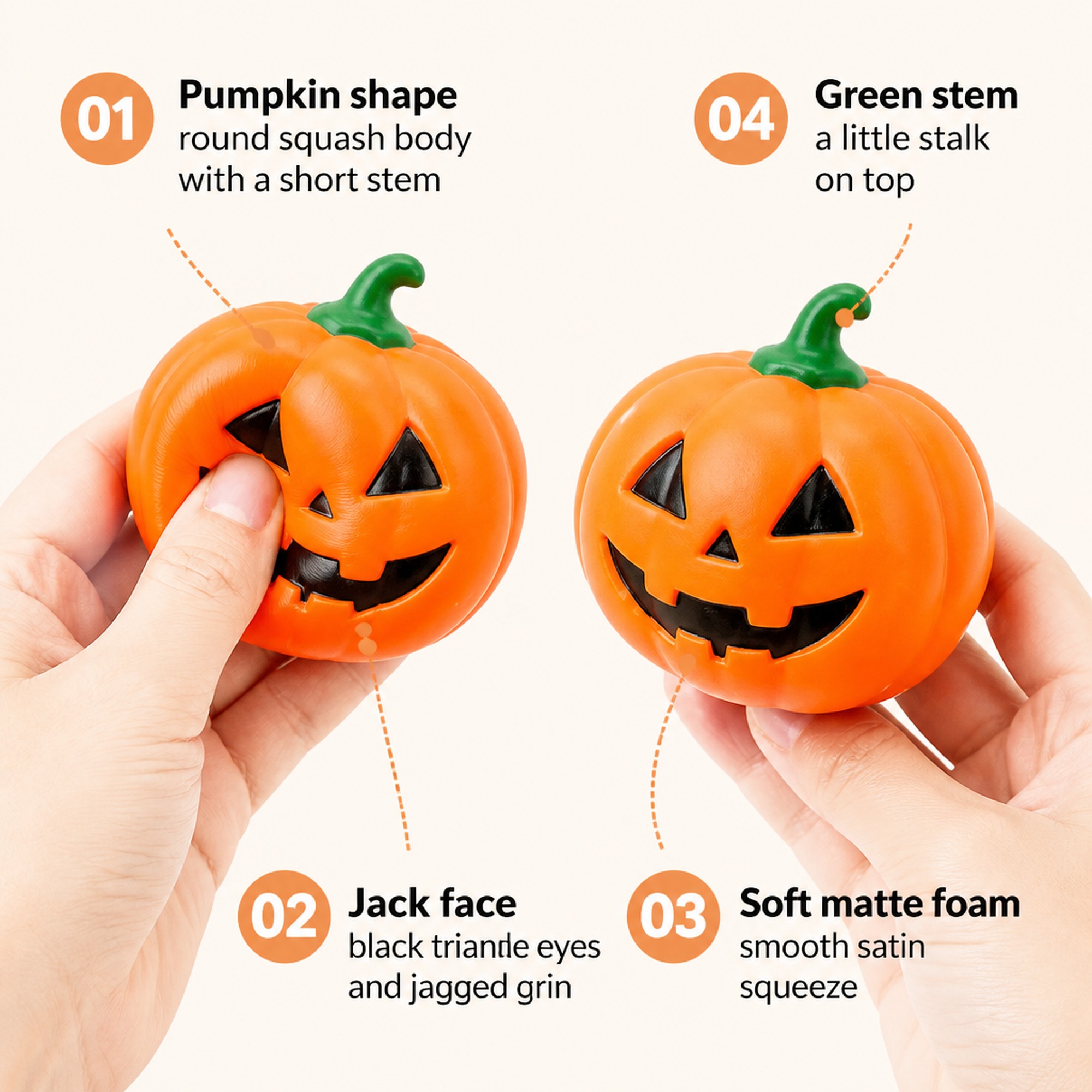 Jack Pumpkin features