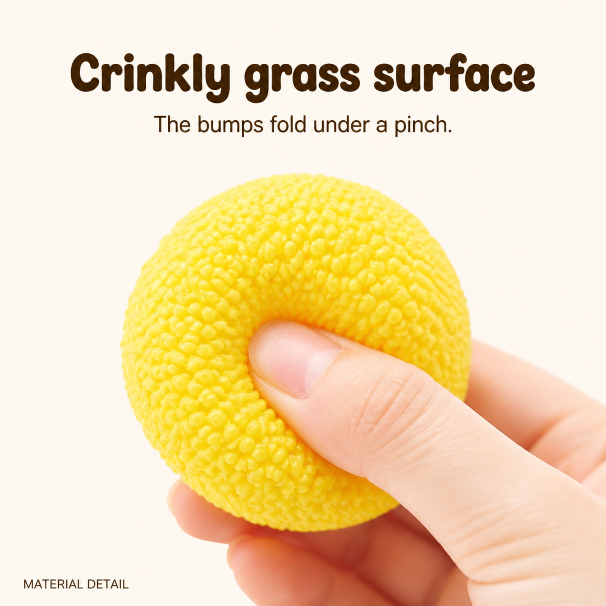 Crinkle Grass bumpy surface