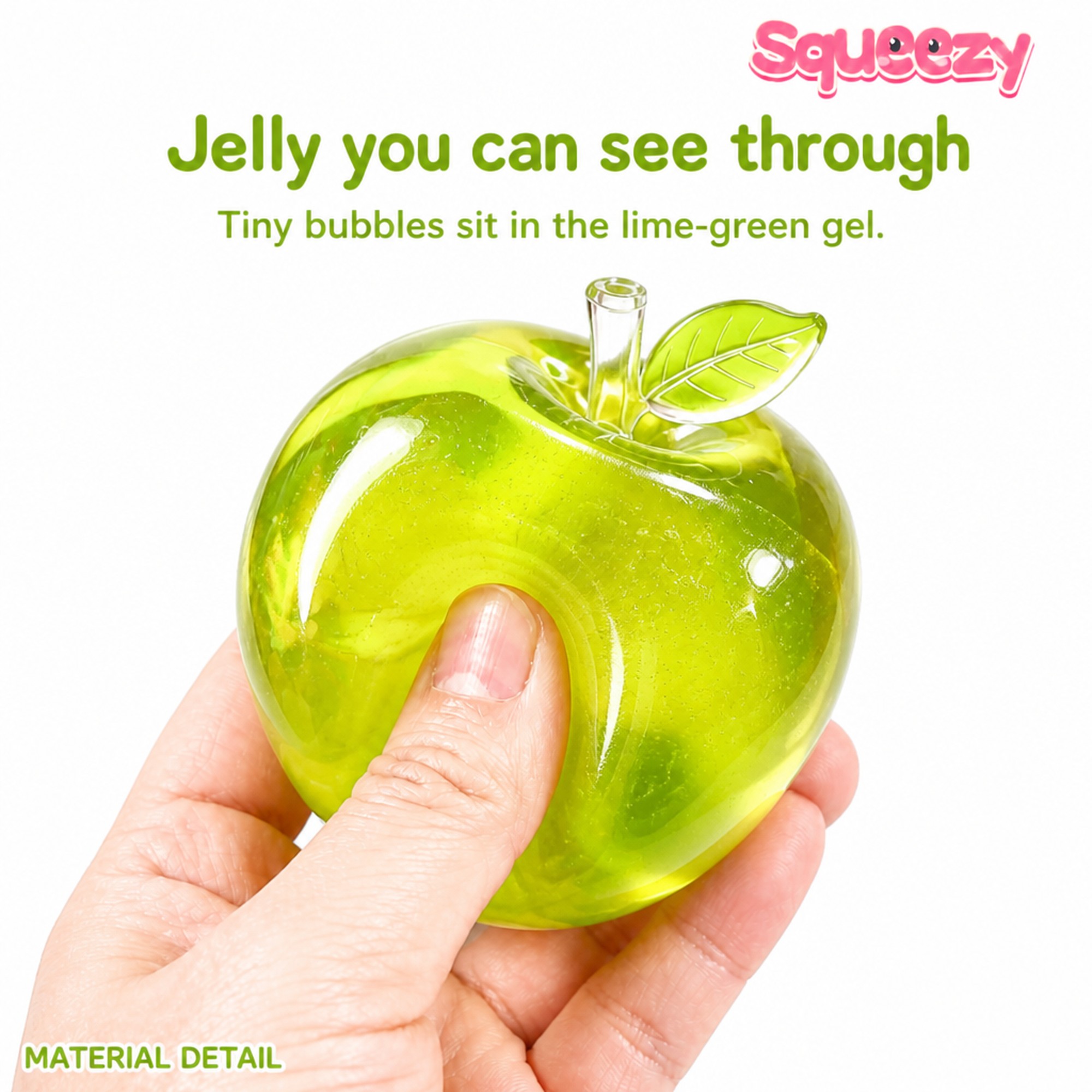 Lime Jelly Apple see-through gel
