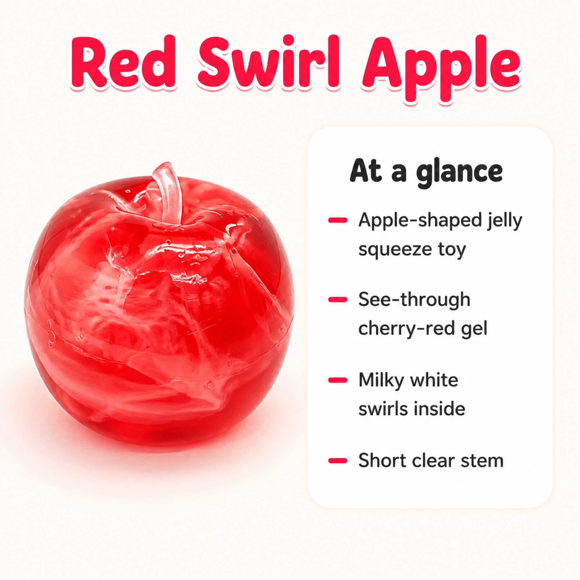 Red Swirl Apple at a glance