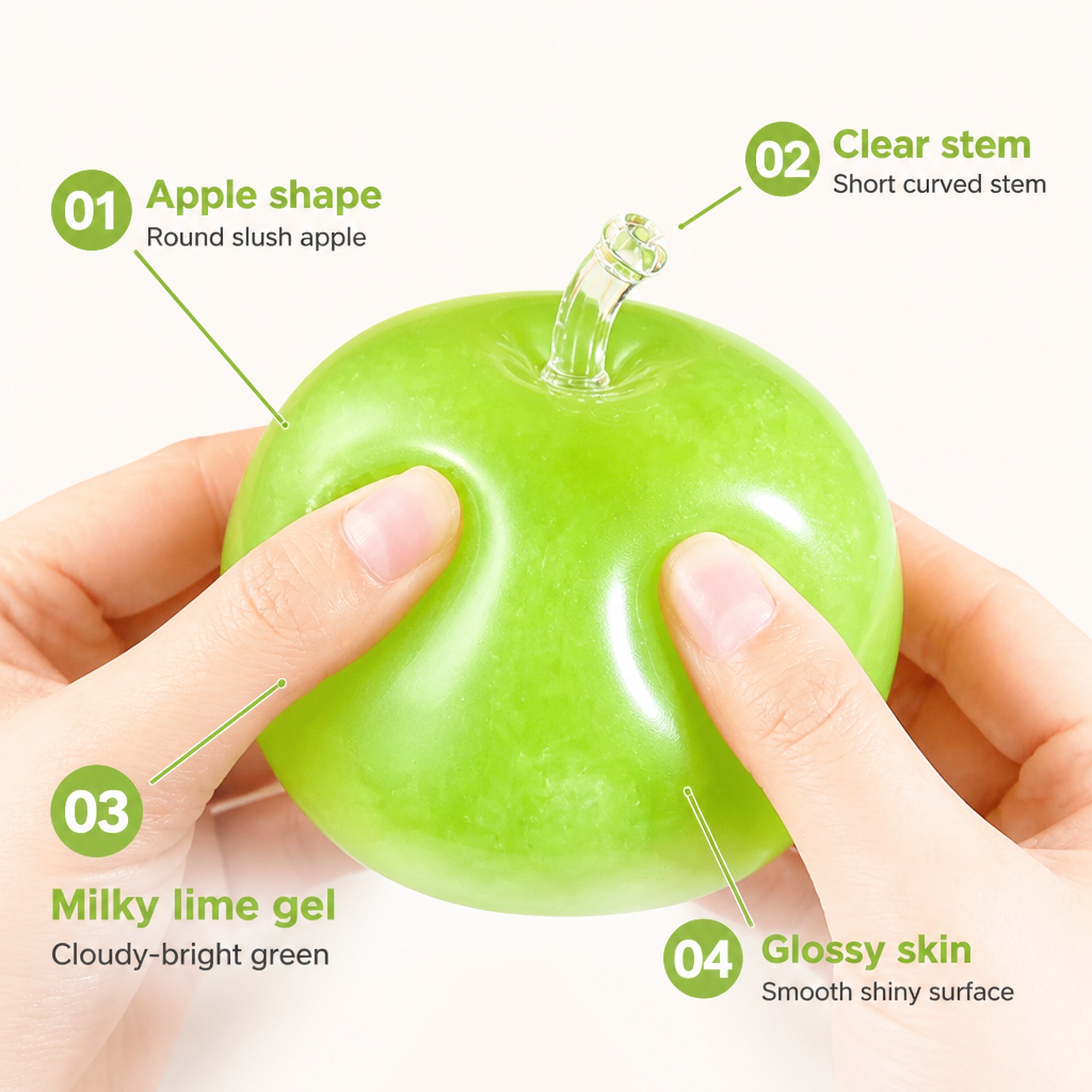 Lime Slush Apple features