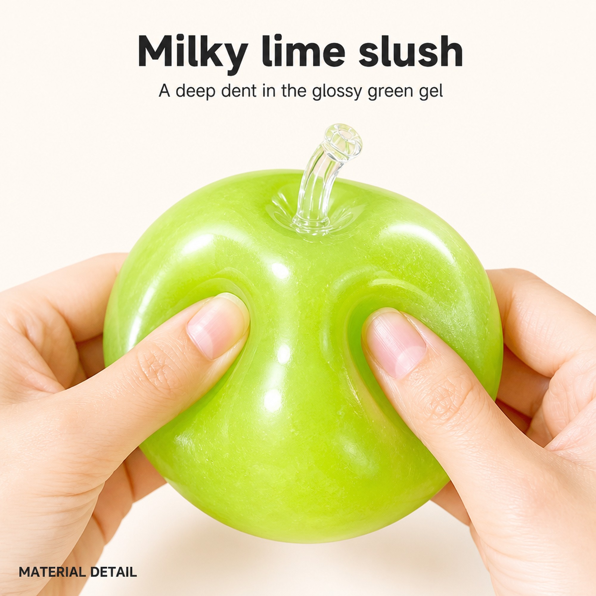 Lime Slush Apple gel squeeze