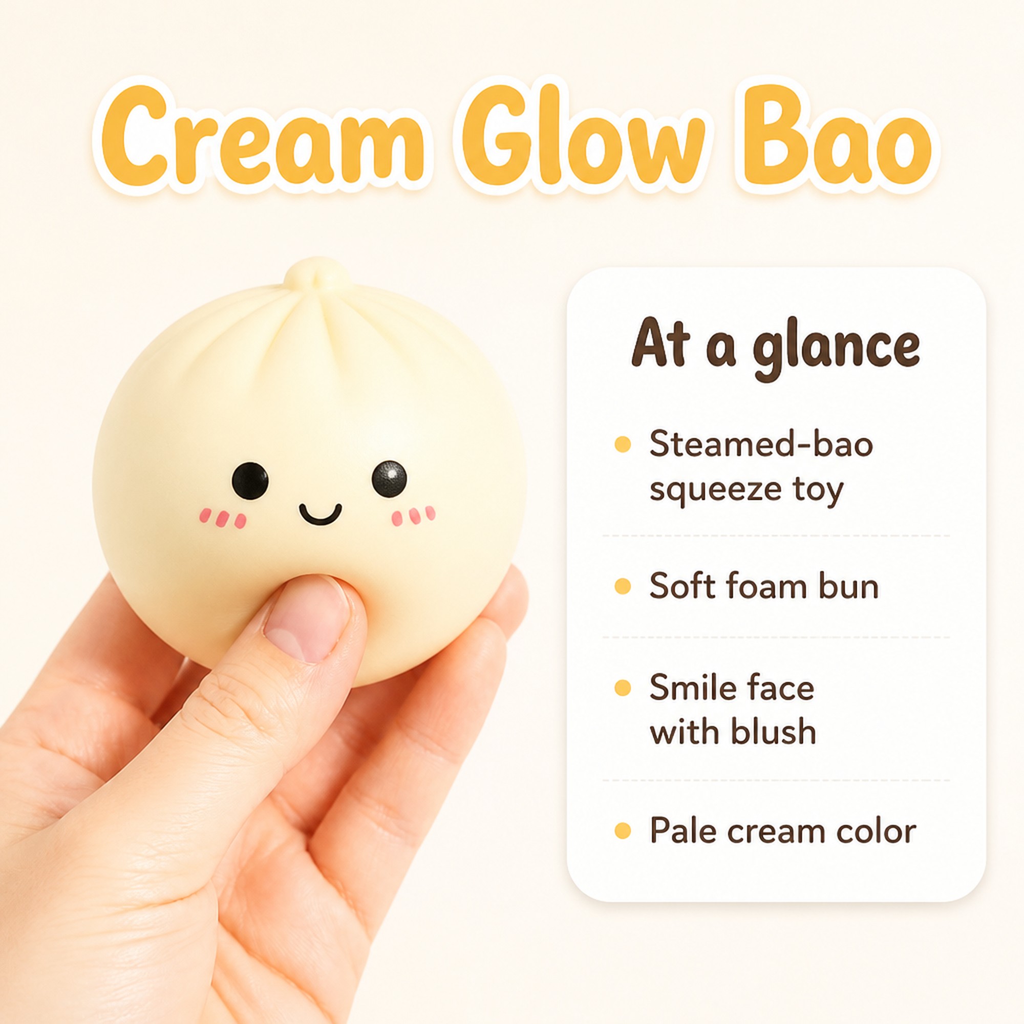 Cream Glow Bao at a glance