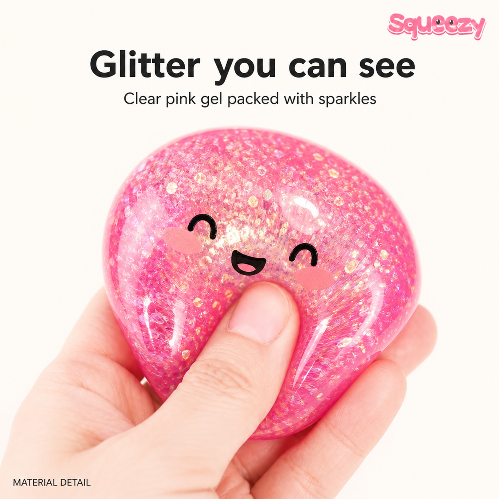 Pink Sparkle Bao glitter