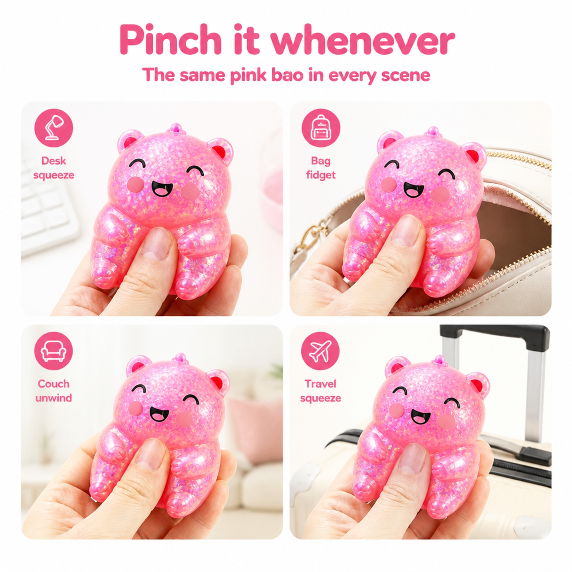 Pink Sparkle Bao use occasions