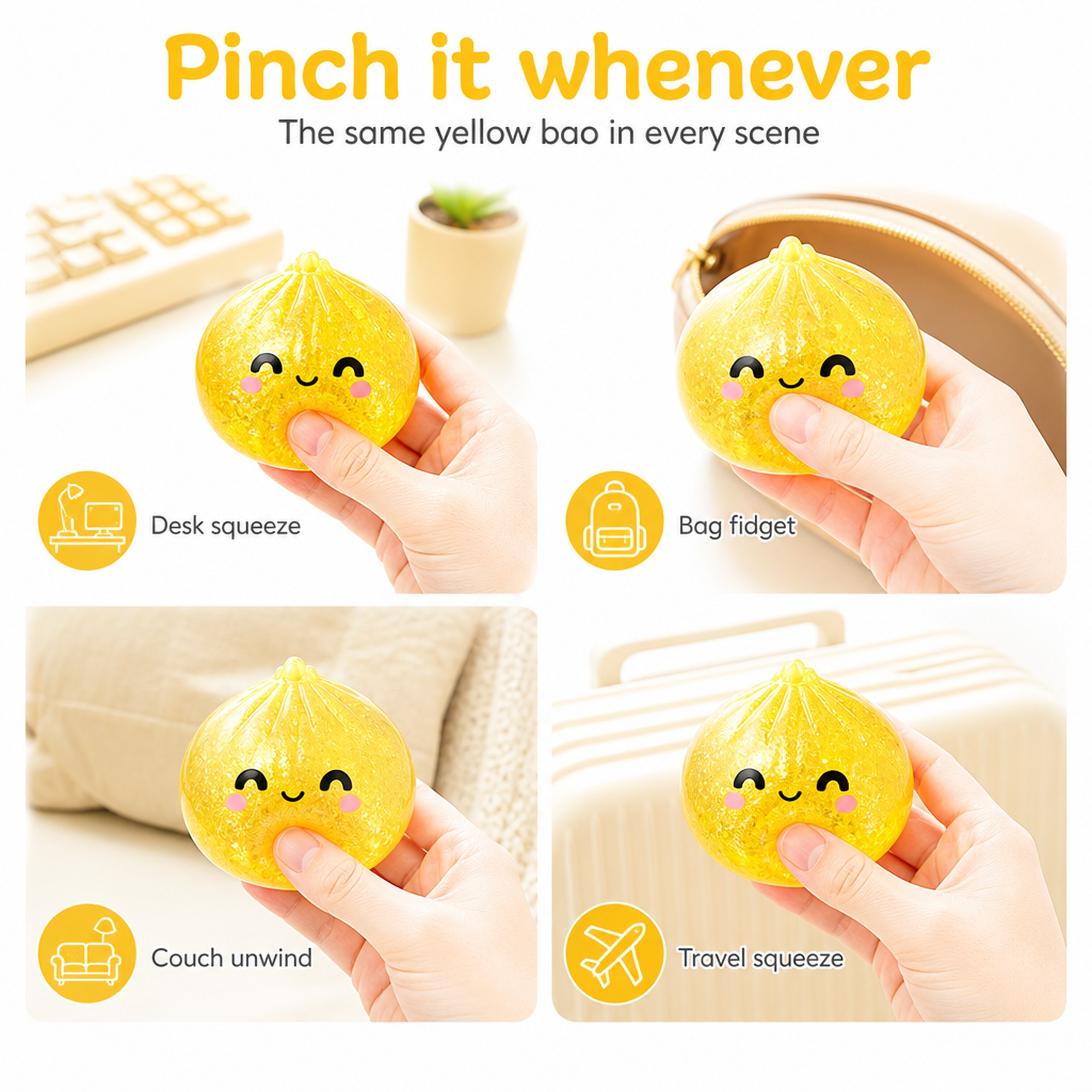 Yellow Sparkle Bao use occasions