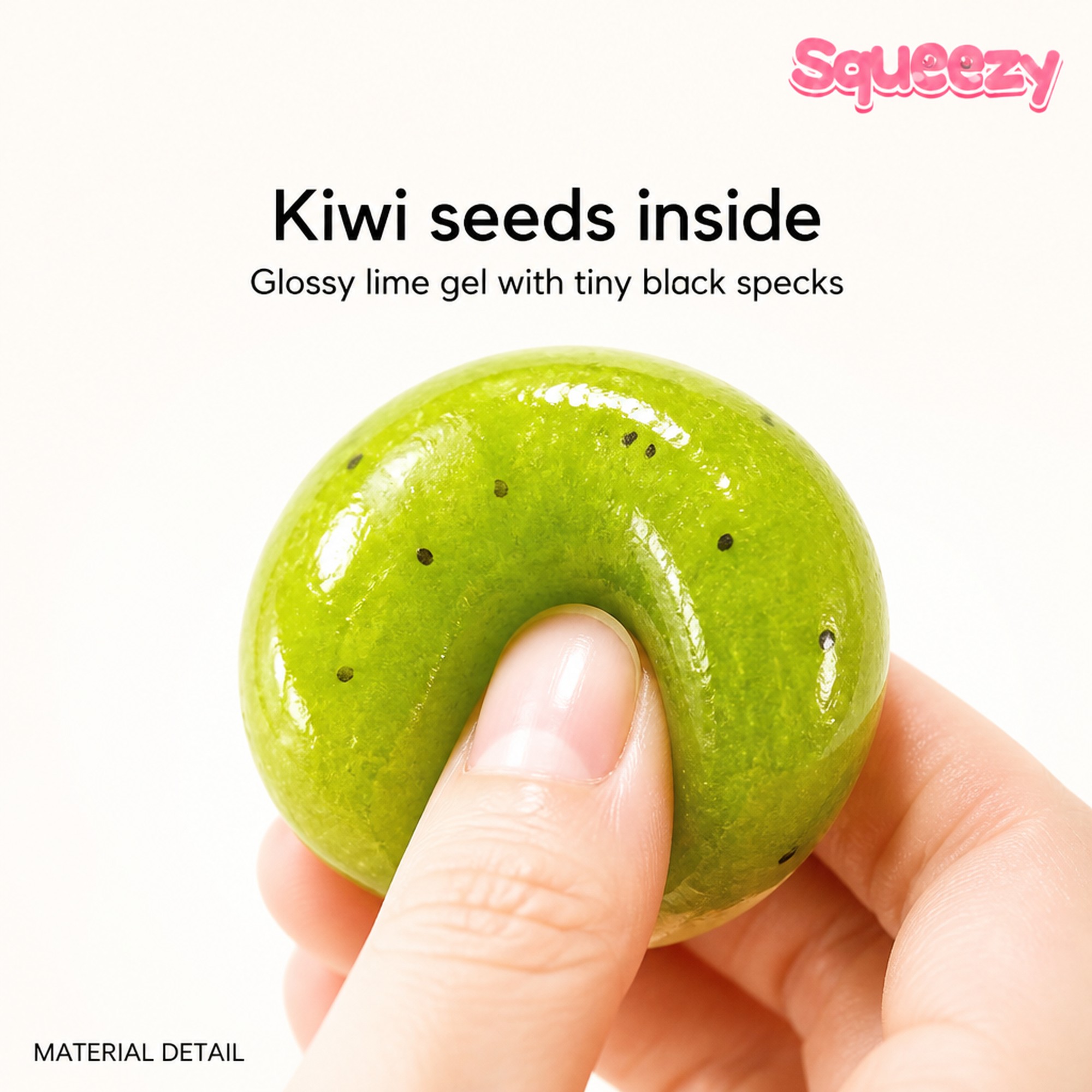 Kiwi Seed Ball glossy gel