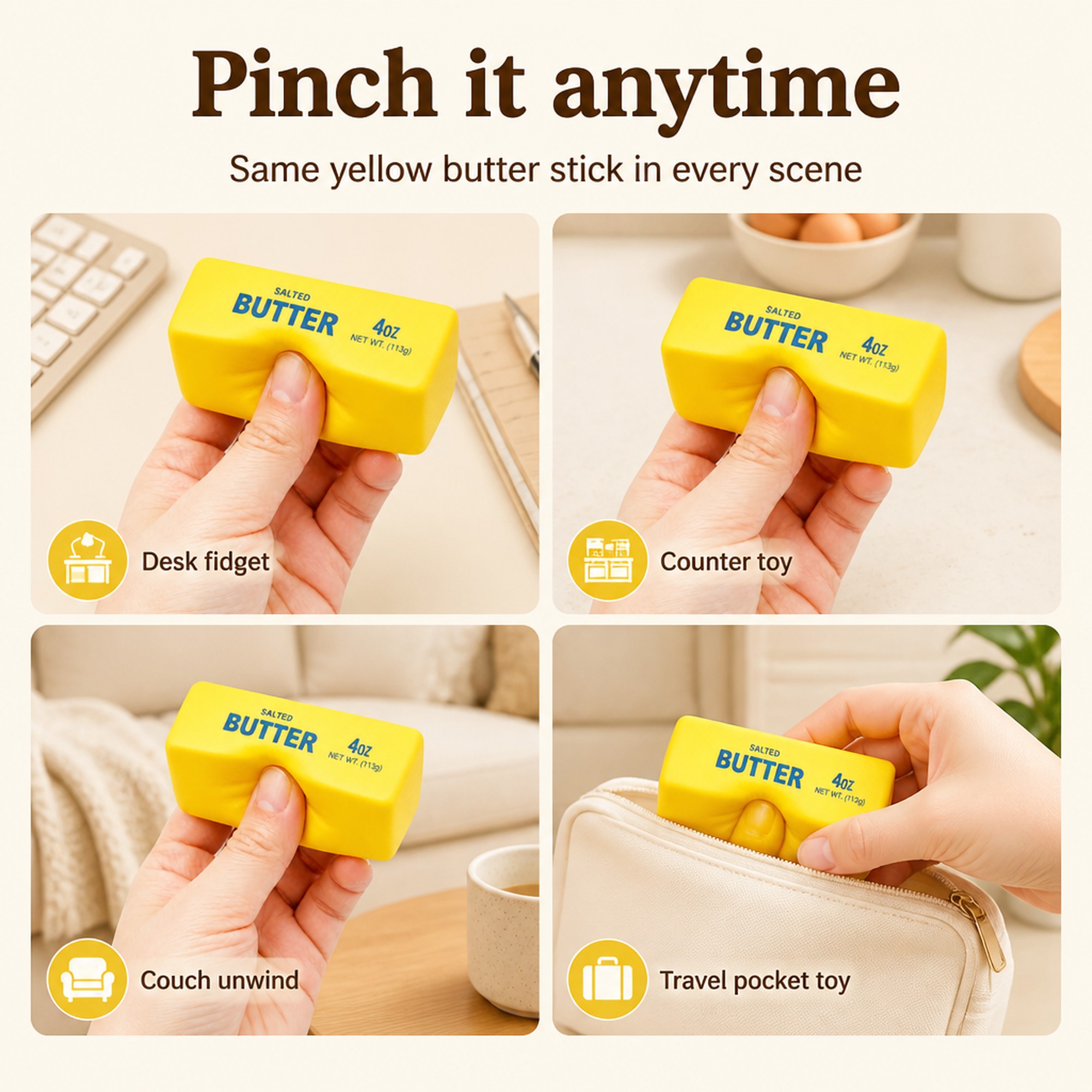 Yellow Butter Stick use occasions