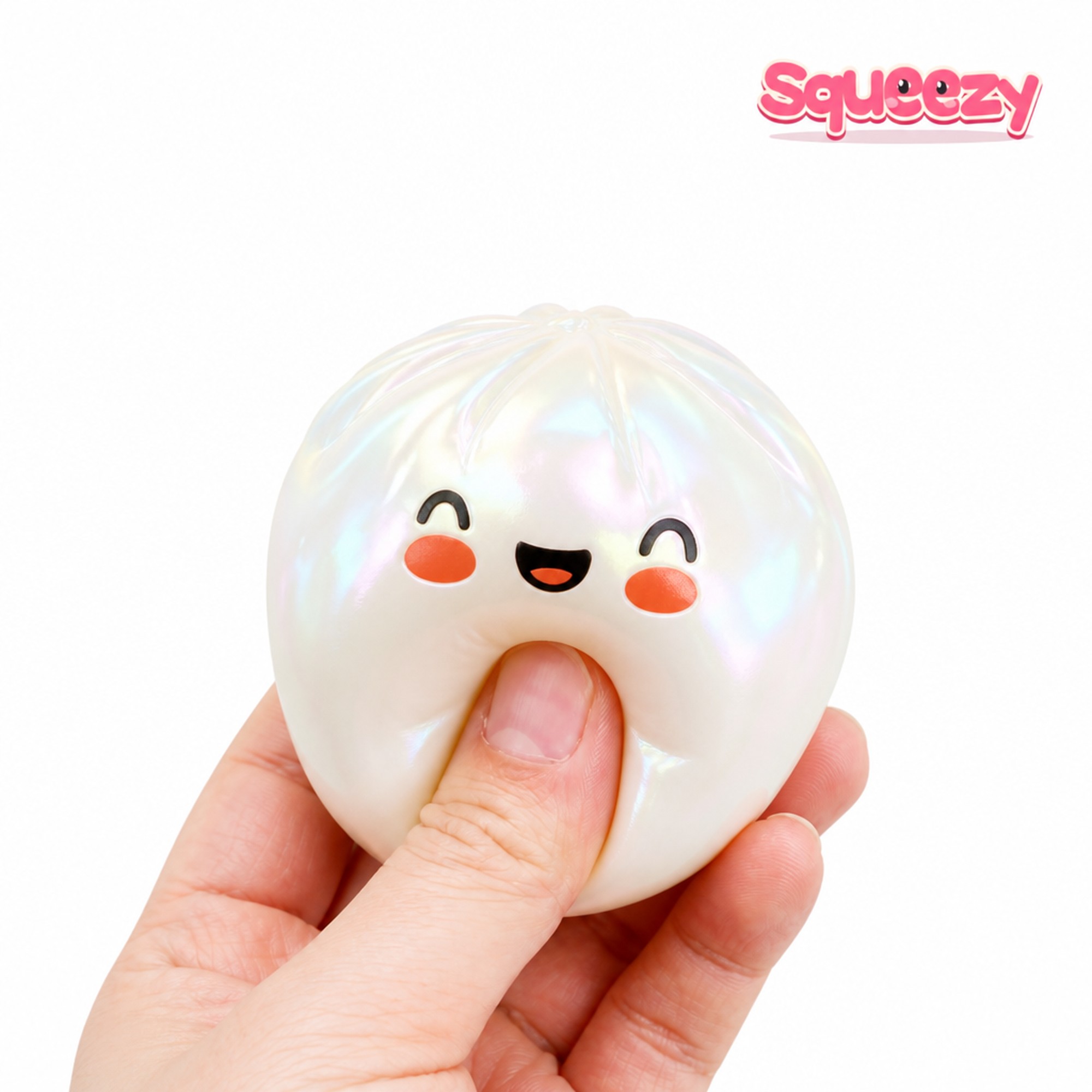 Opal Bao being squeezed