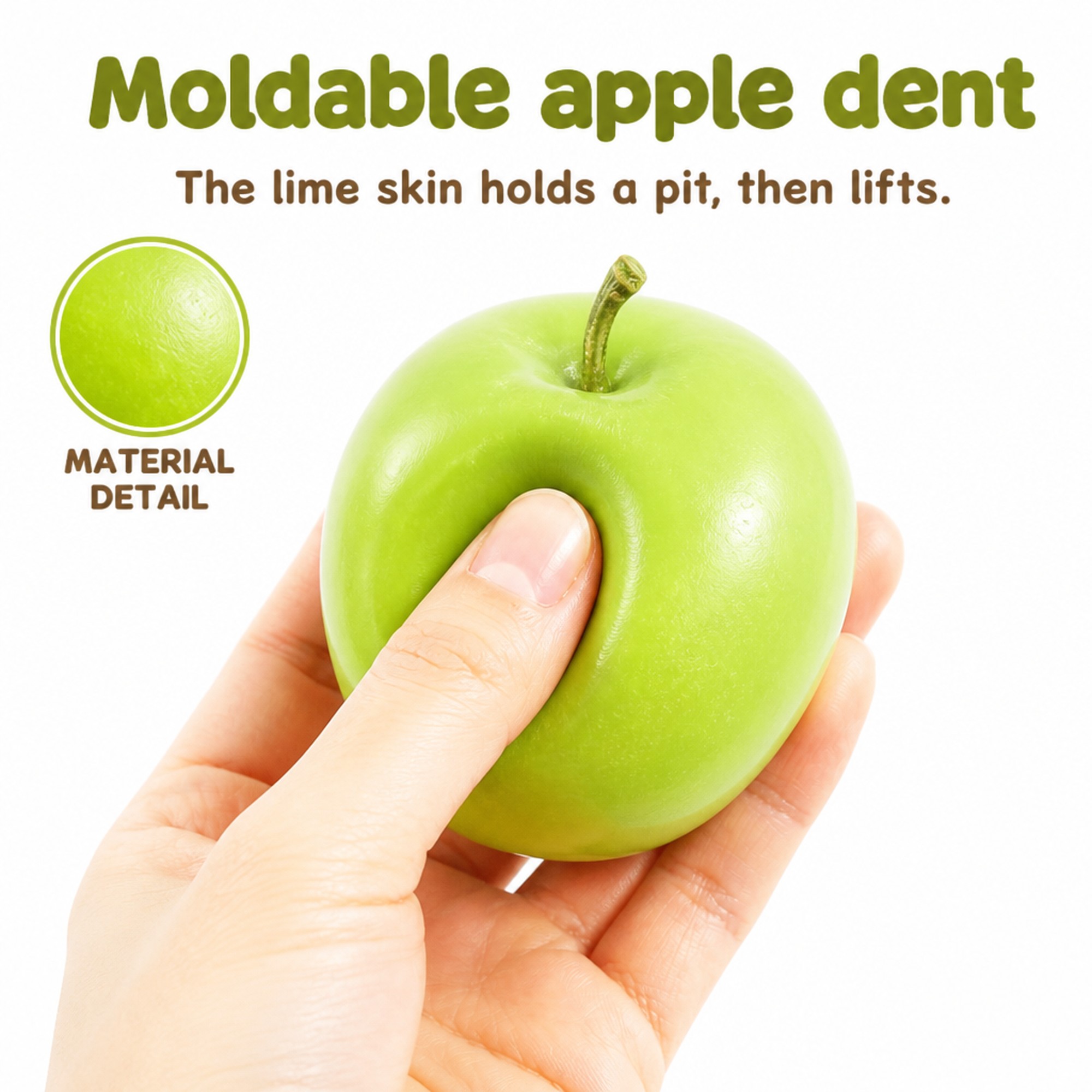 Green Apple Ice moldable dent