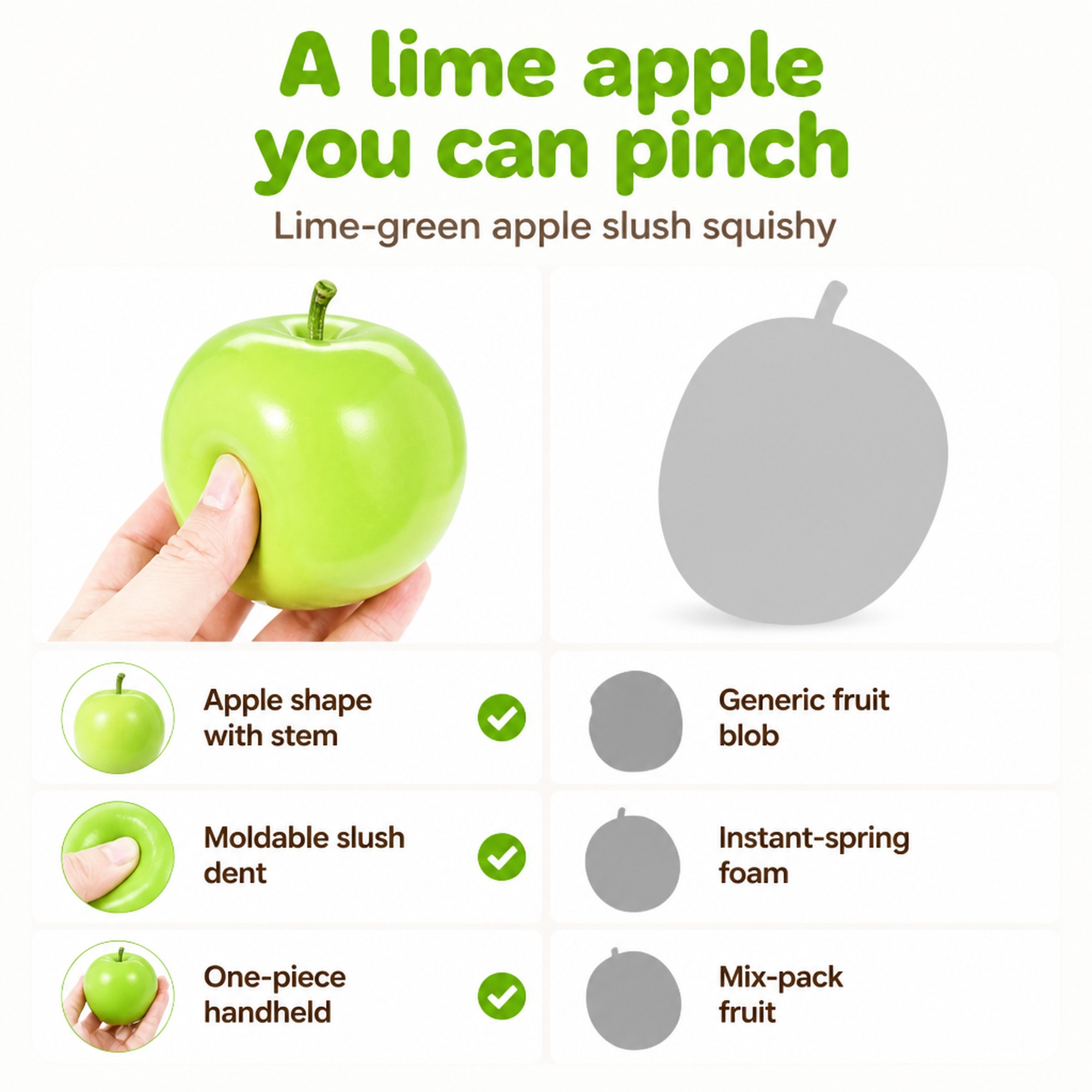 Green Apple Ice compared with other options