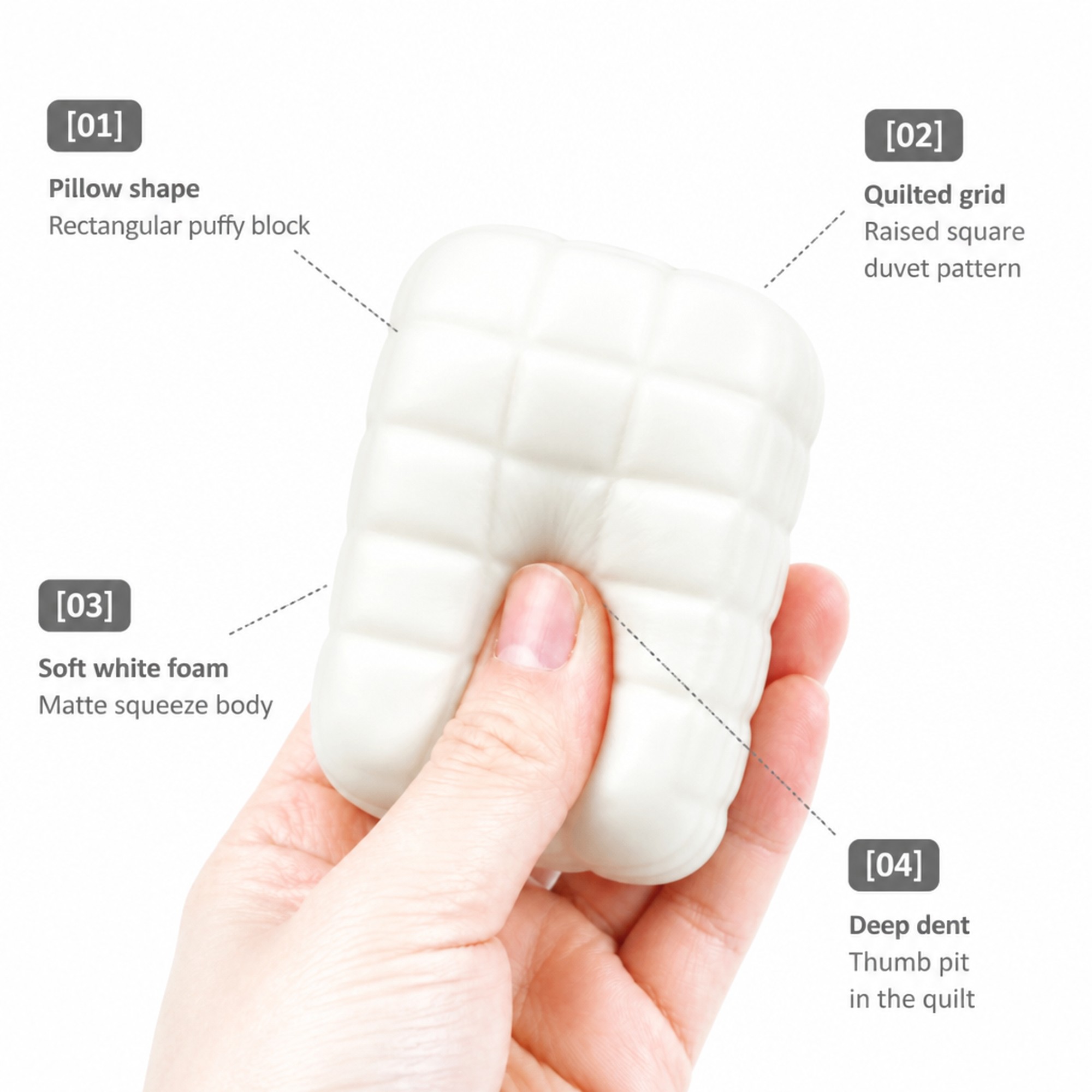 Down Pillow features