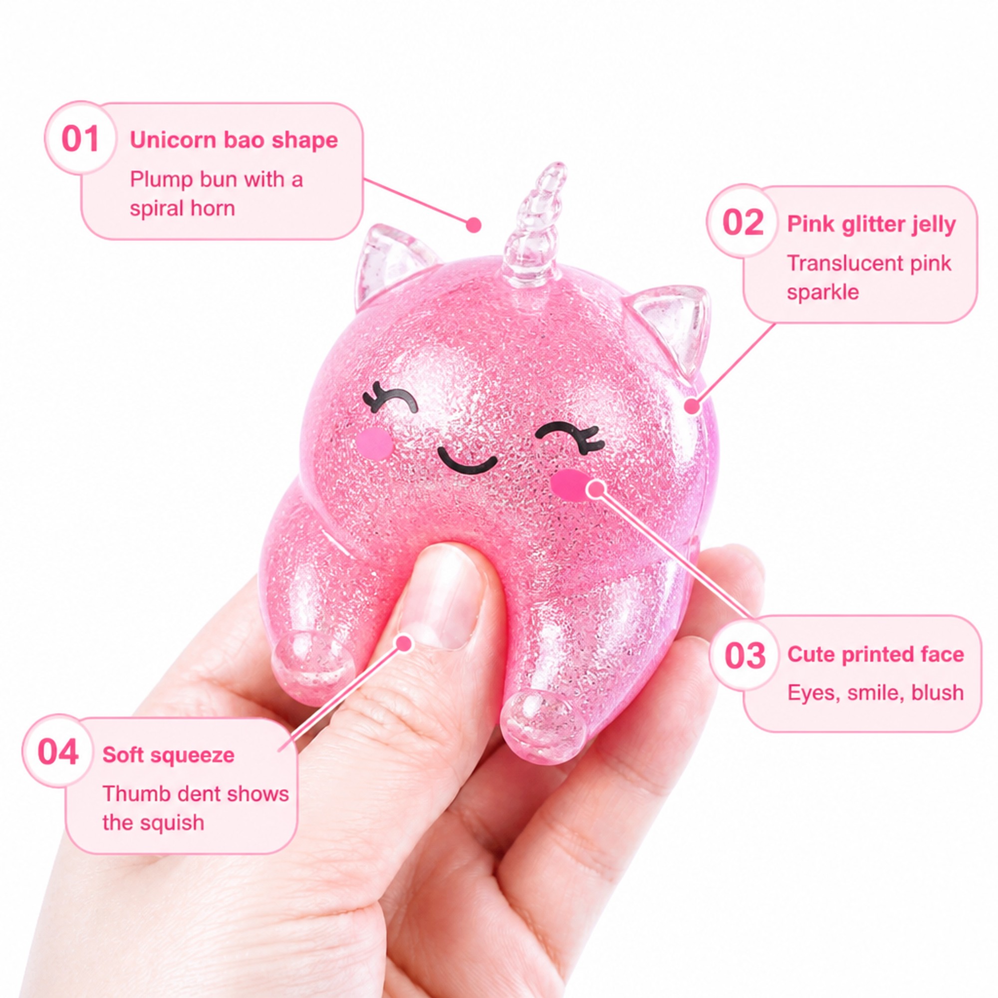 Gold Unicorn Bao features