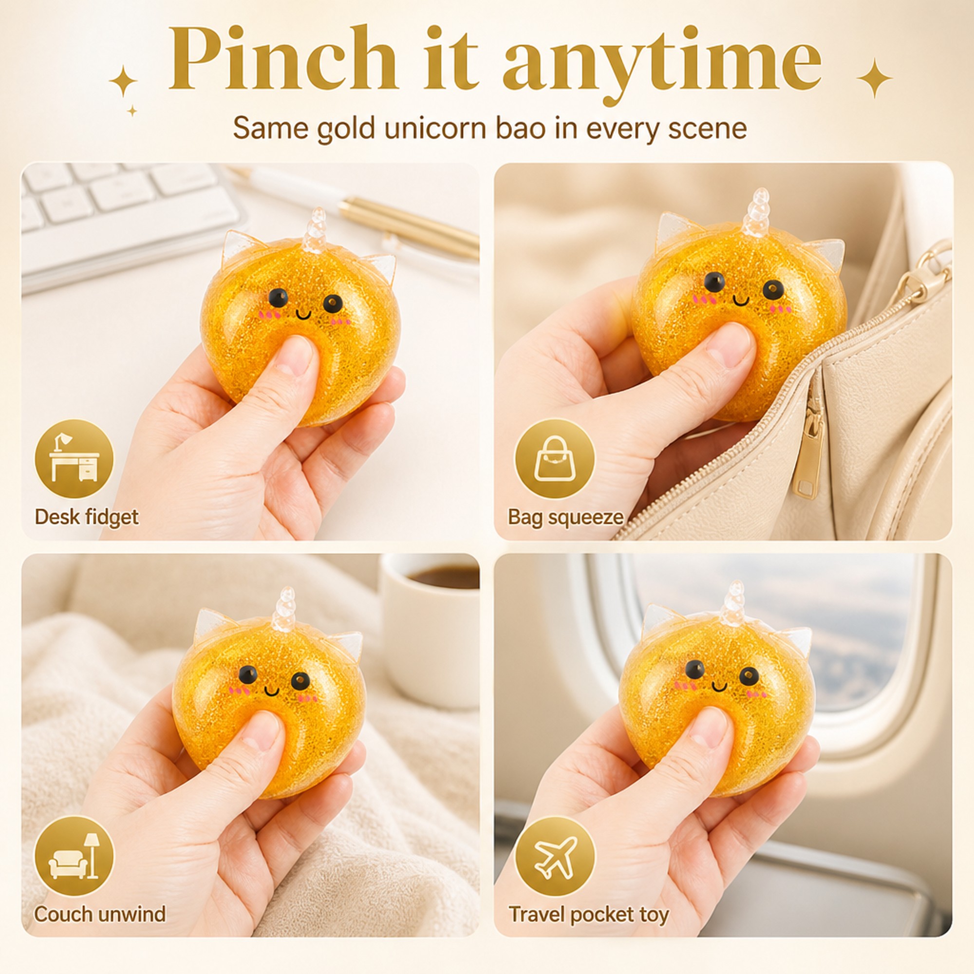 Gold Unicorn Bao use occasions