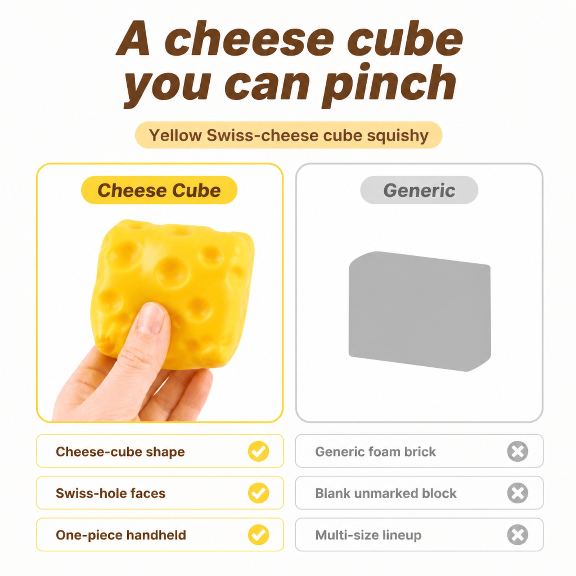 Cheese Cube compared with other options