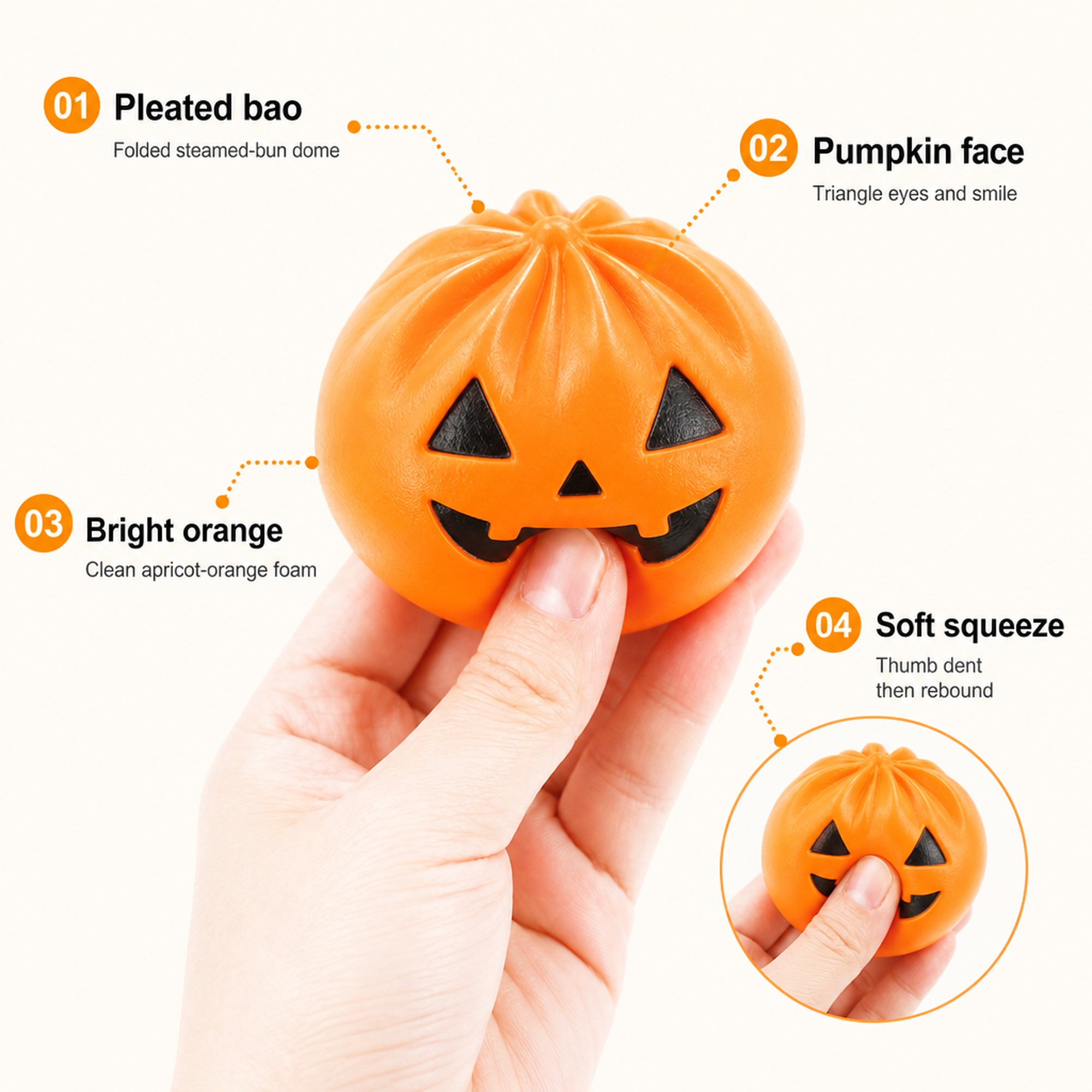Pumpkin Bao features