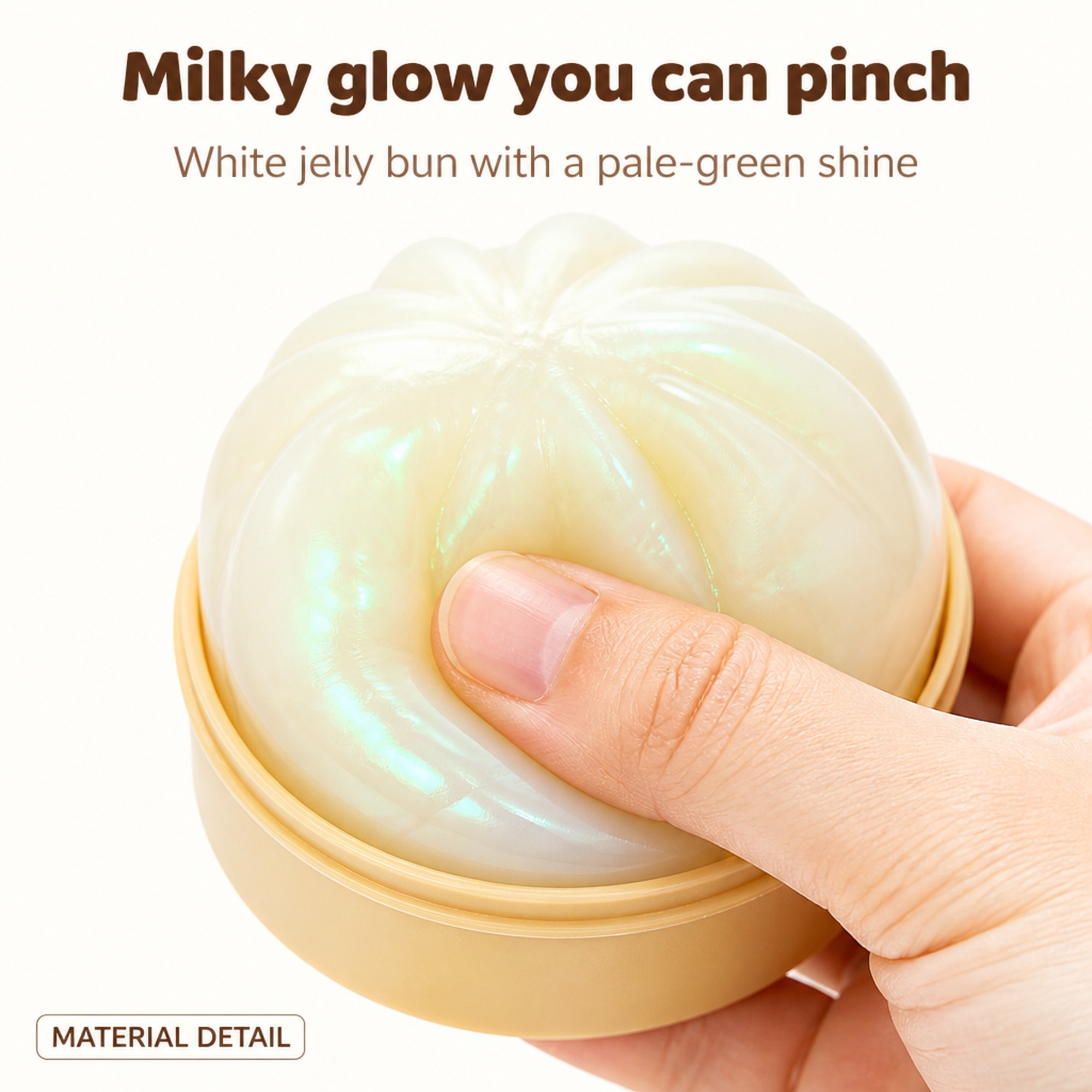 Iridescent Bao milky glow