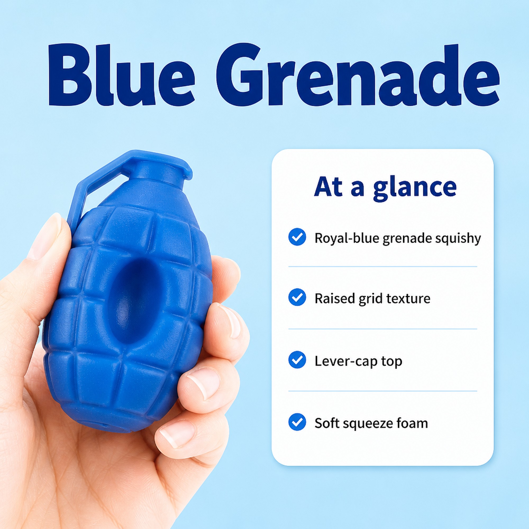 Blue Grenade at a glance
