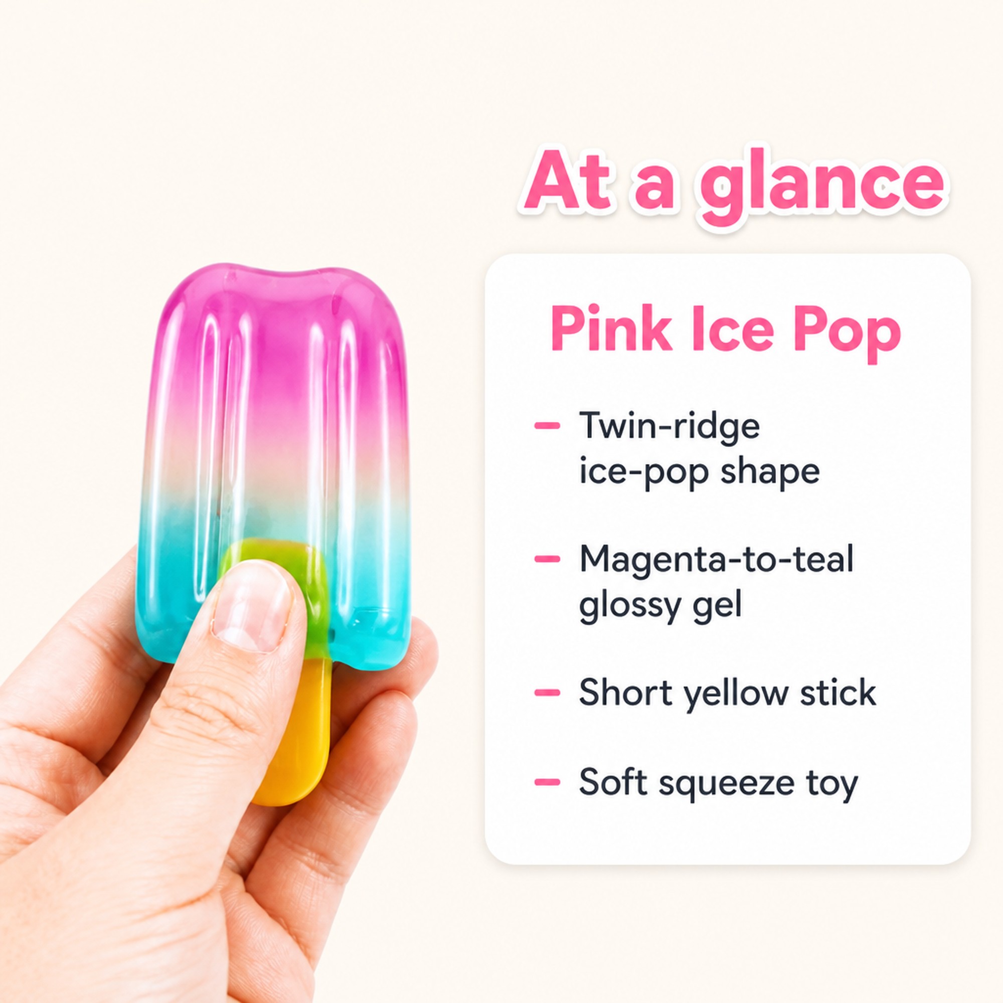 Pink Ice Pop at a glance