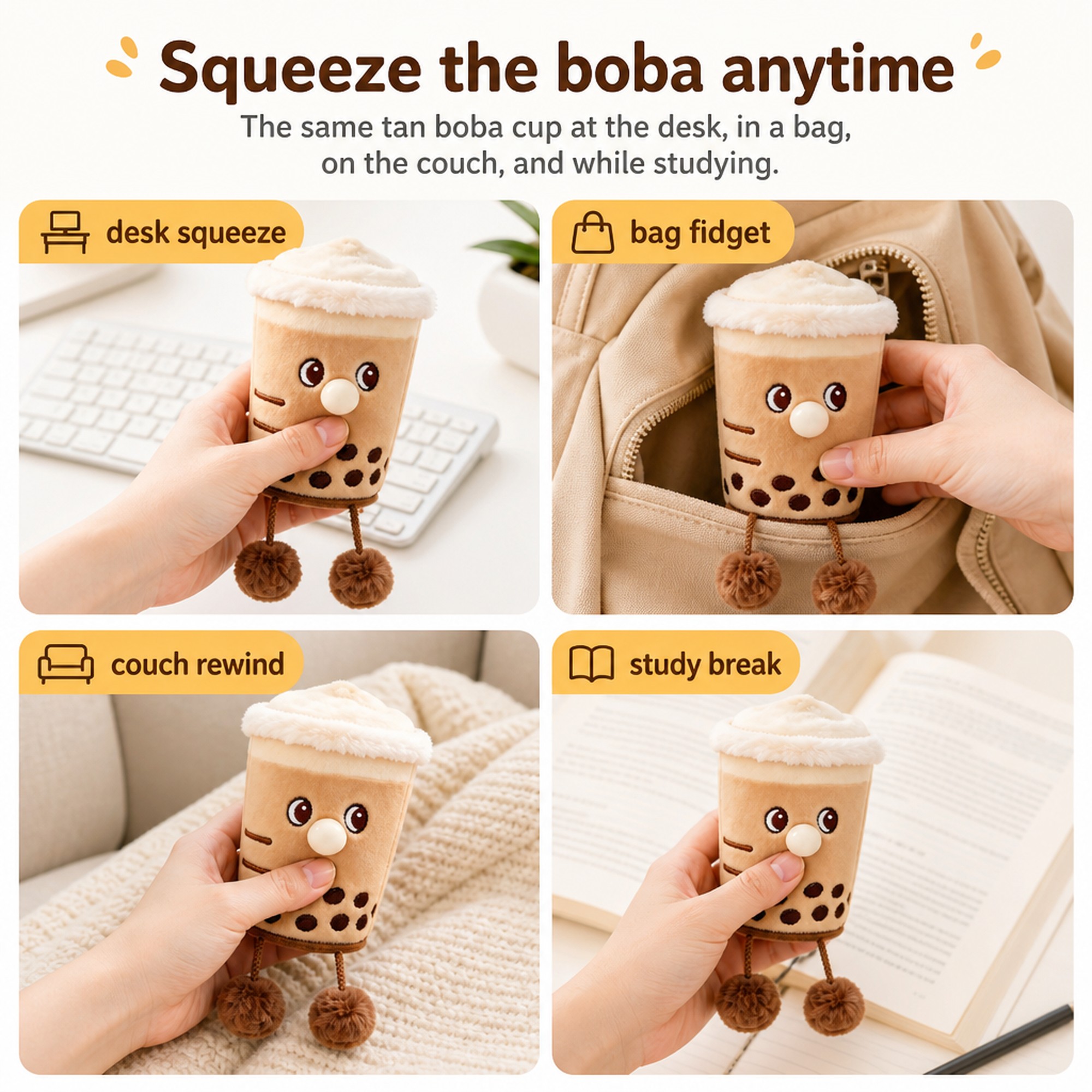 Boba Plush use occasions