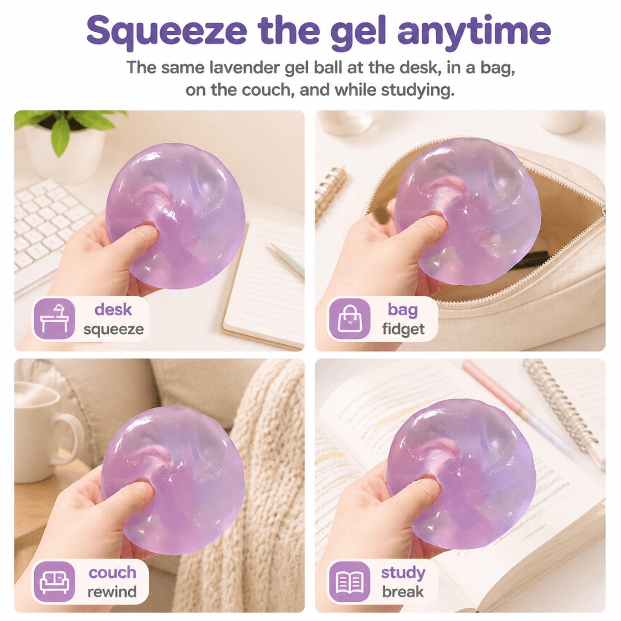 Lavender Gel use occasions