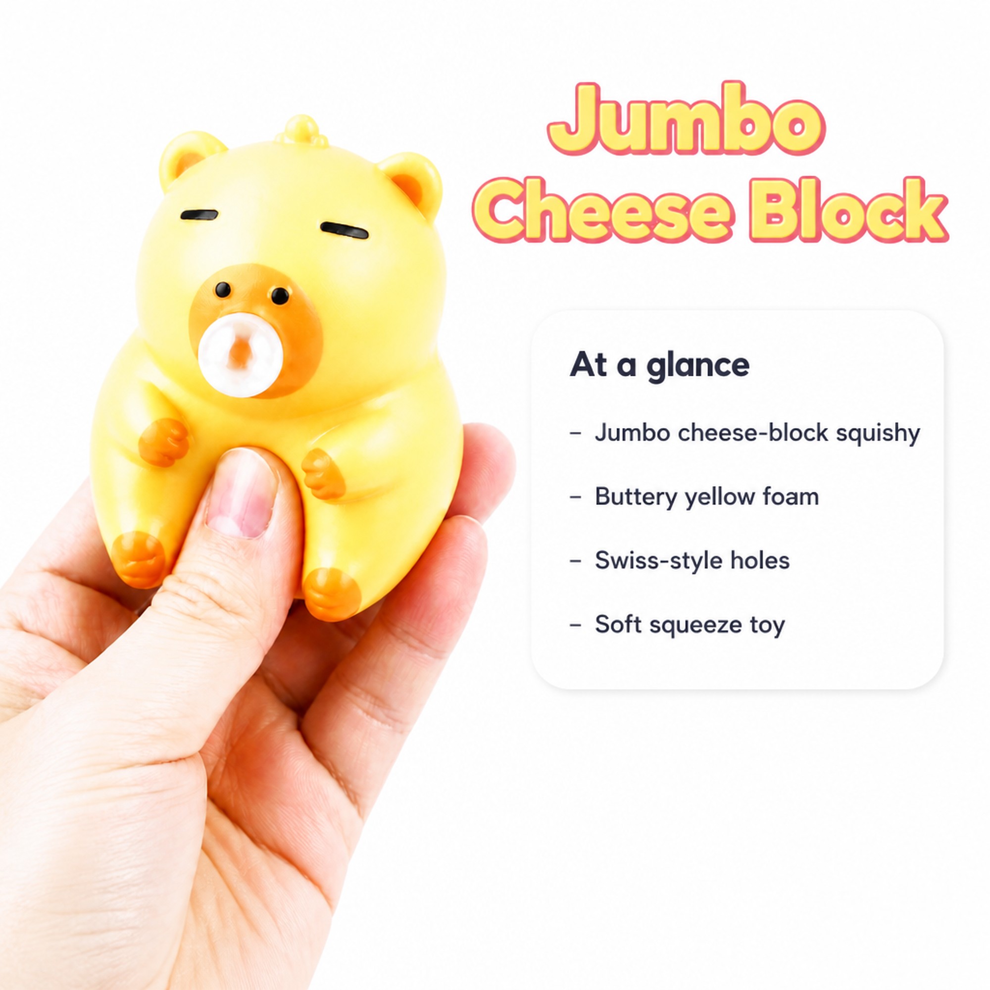 Jumbo Cheese Block at a glance