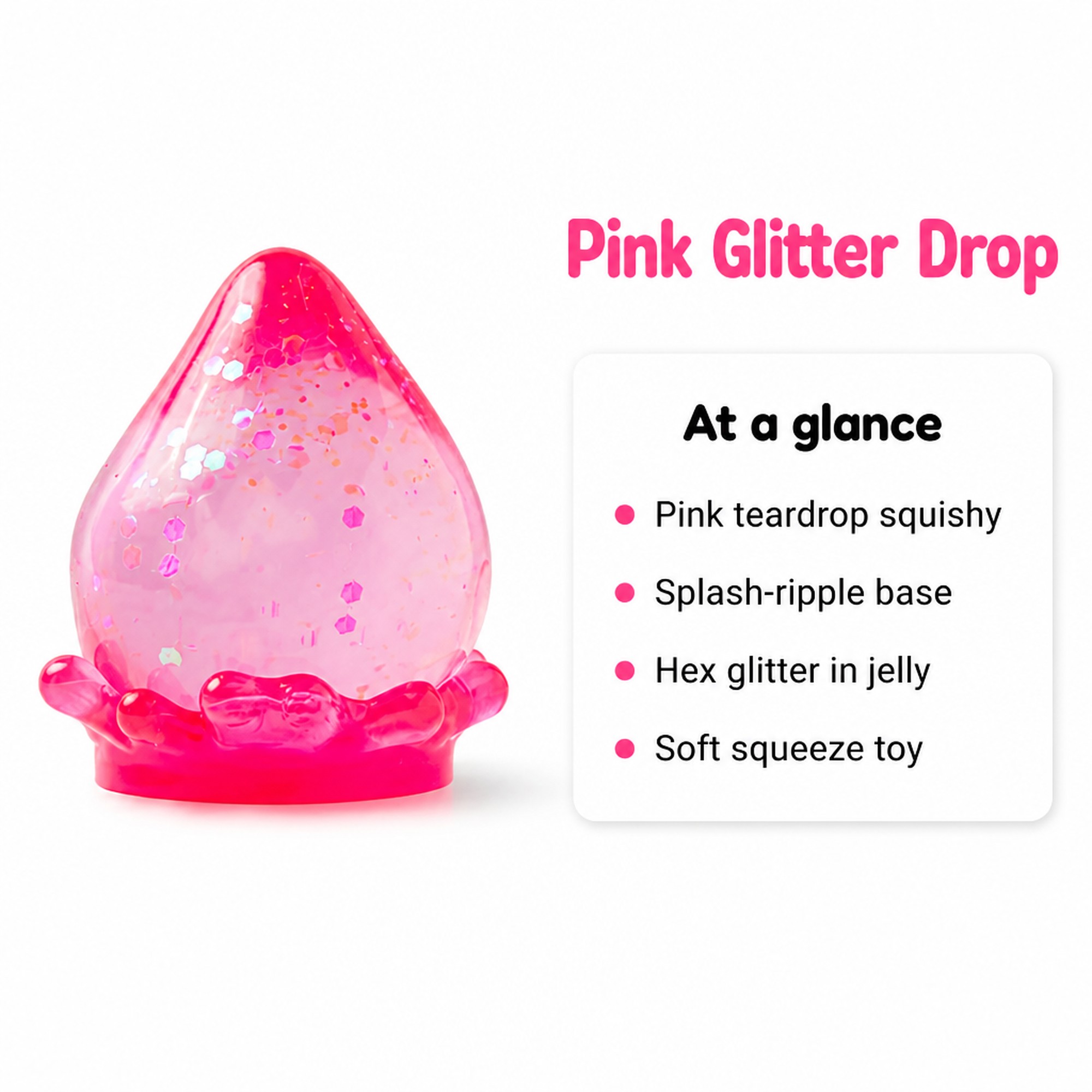 Pink Glitter Drop at a glance
