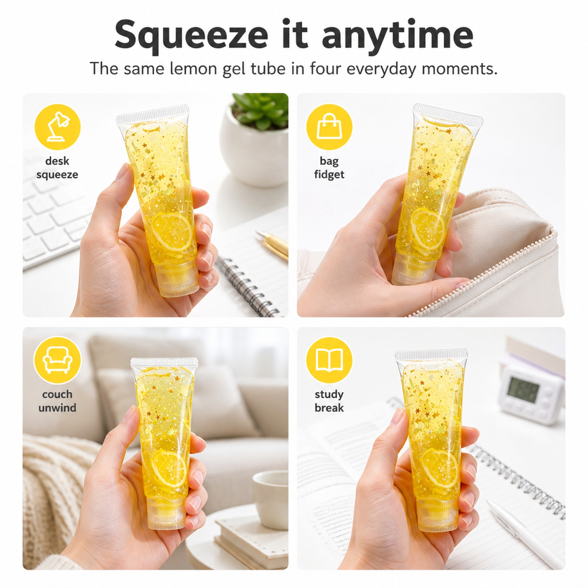 Lemon Gel Tube use occasions