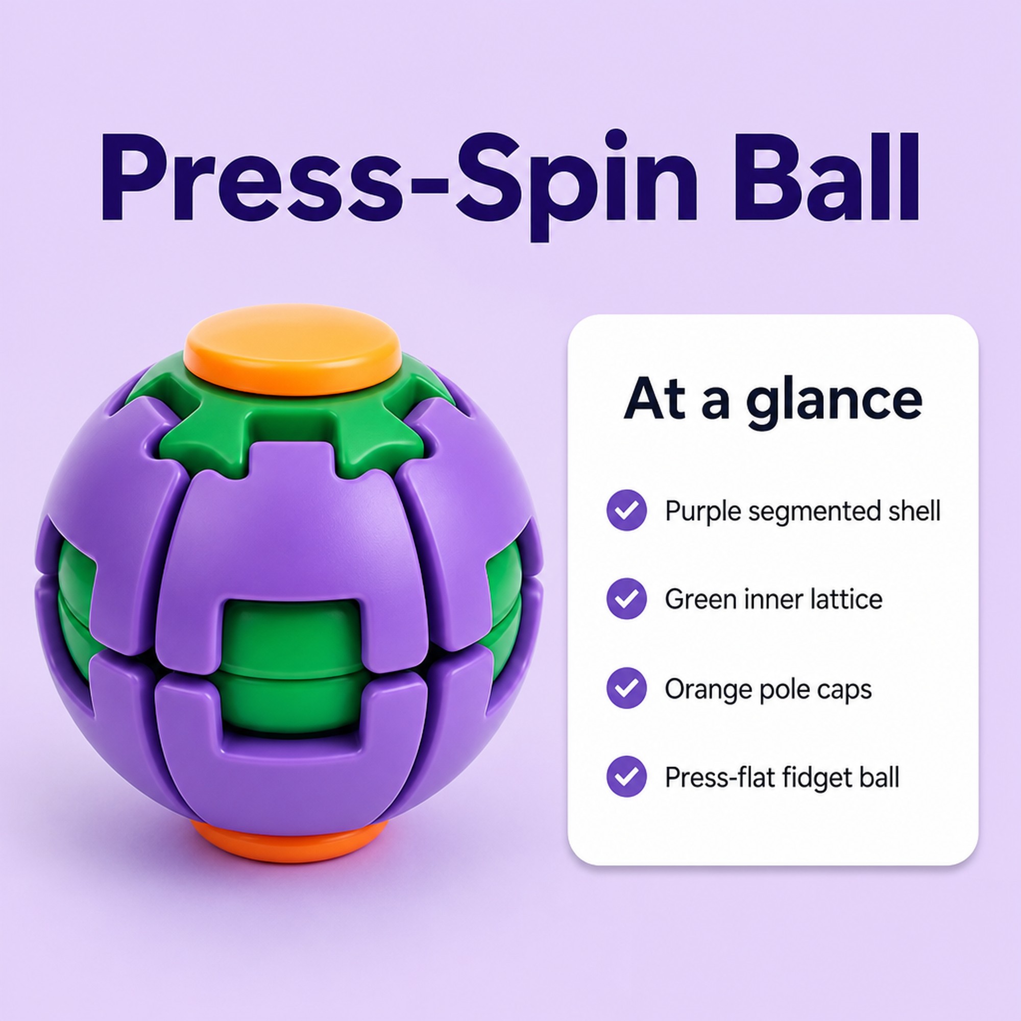 Press-Spin Ball at a glance