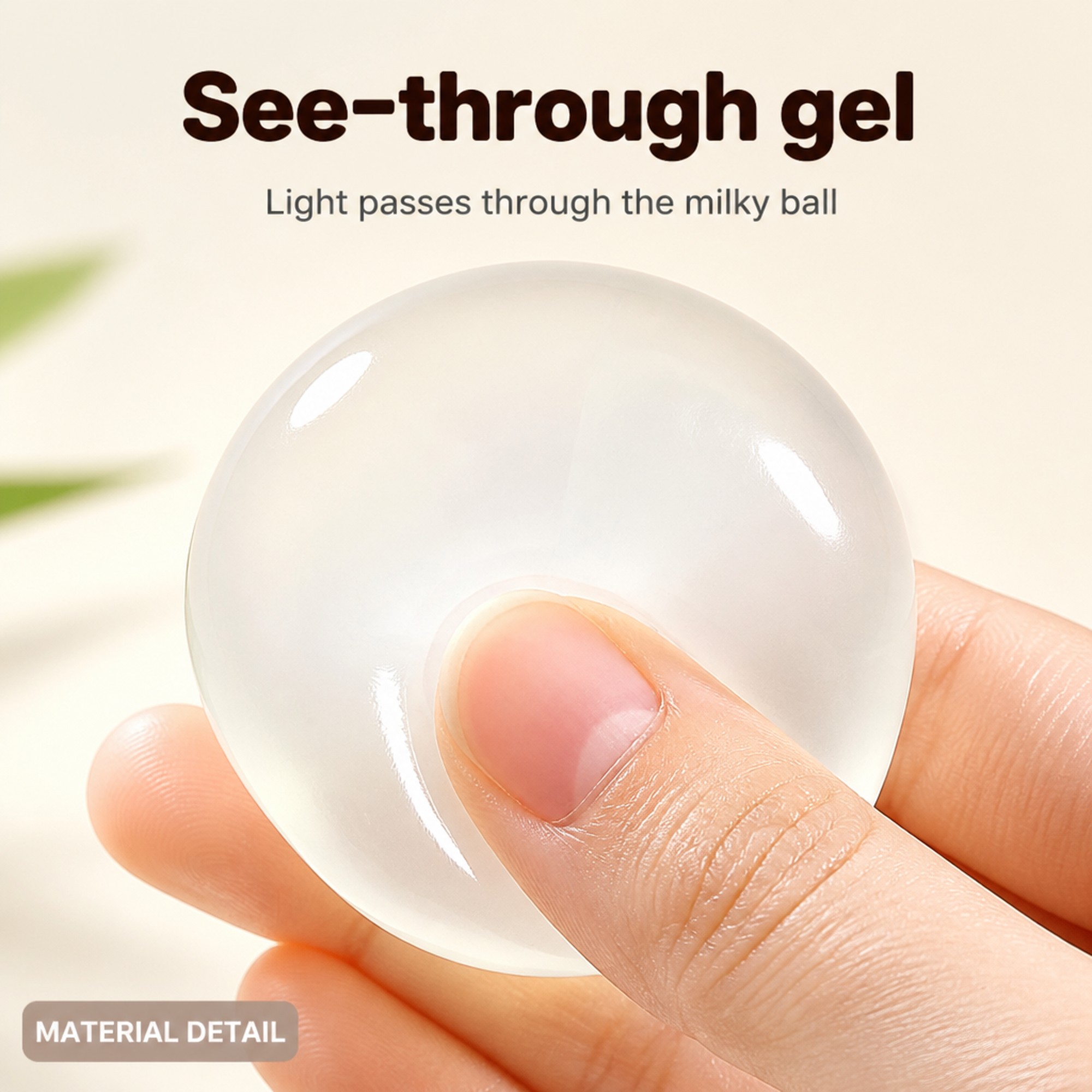 Moonlight Oil Ball see-through gel
