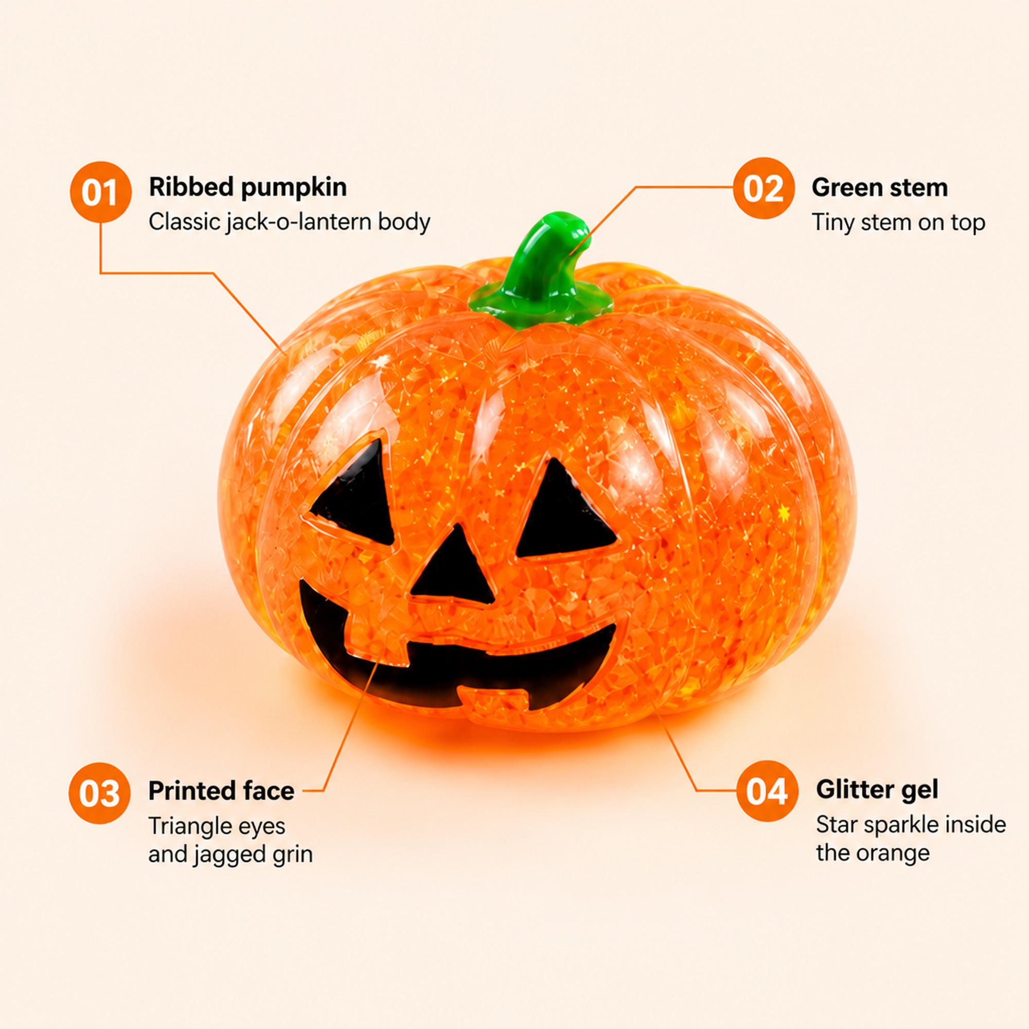 Orange Pumpkin features