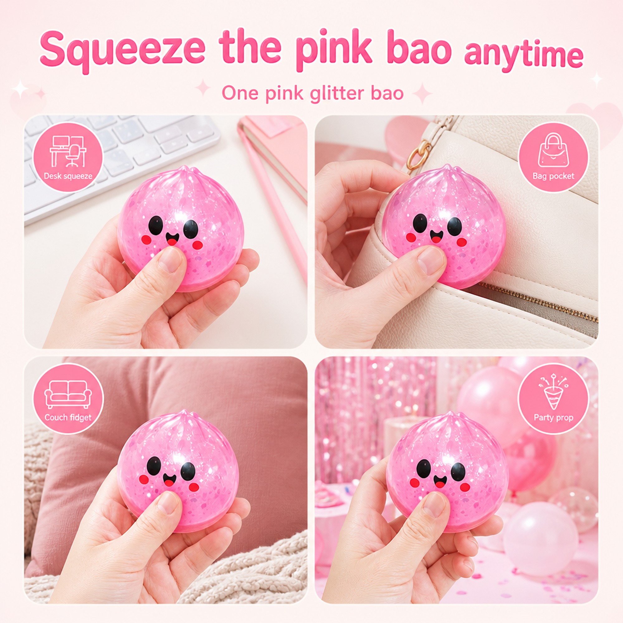 Pink Halloween Bao use occasions
