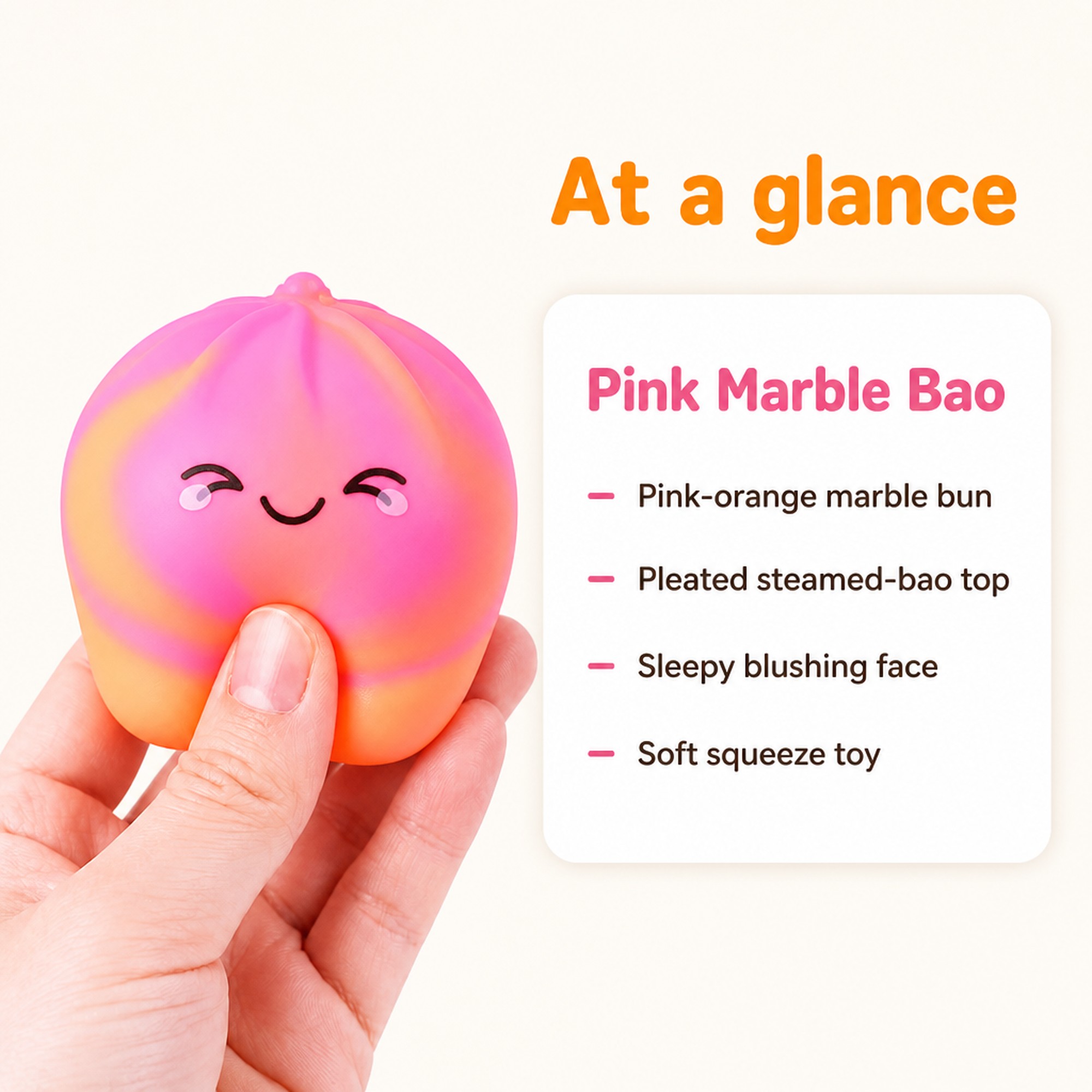 Pink Marble Bao at a glance