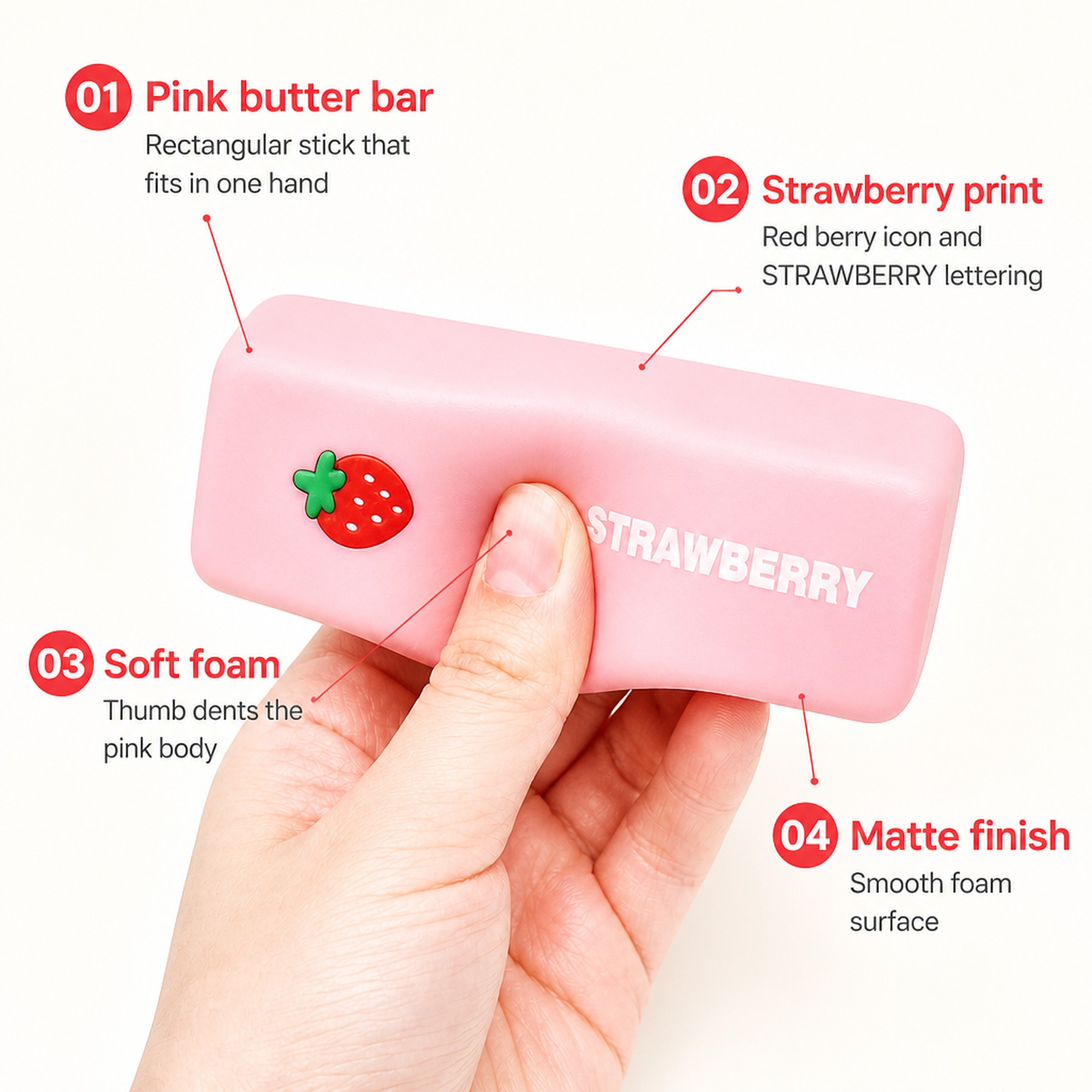 Strawberry Butter features