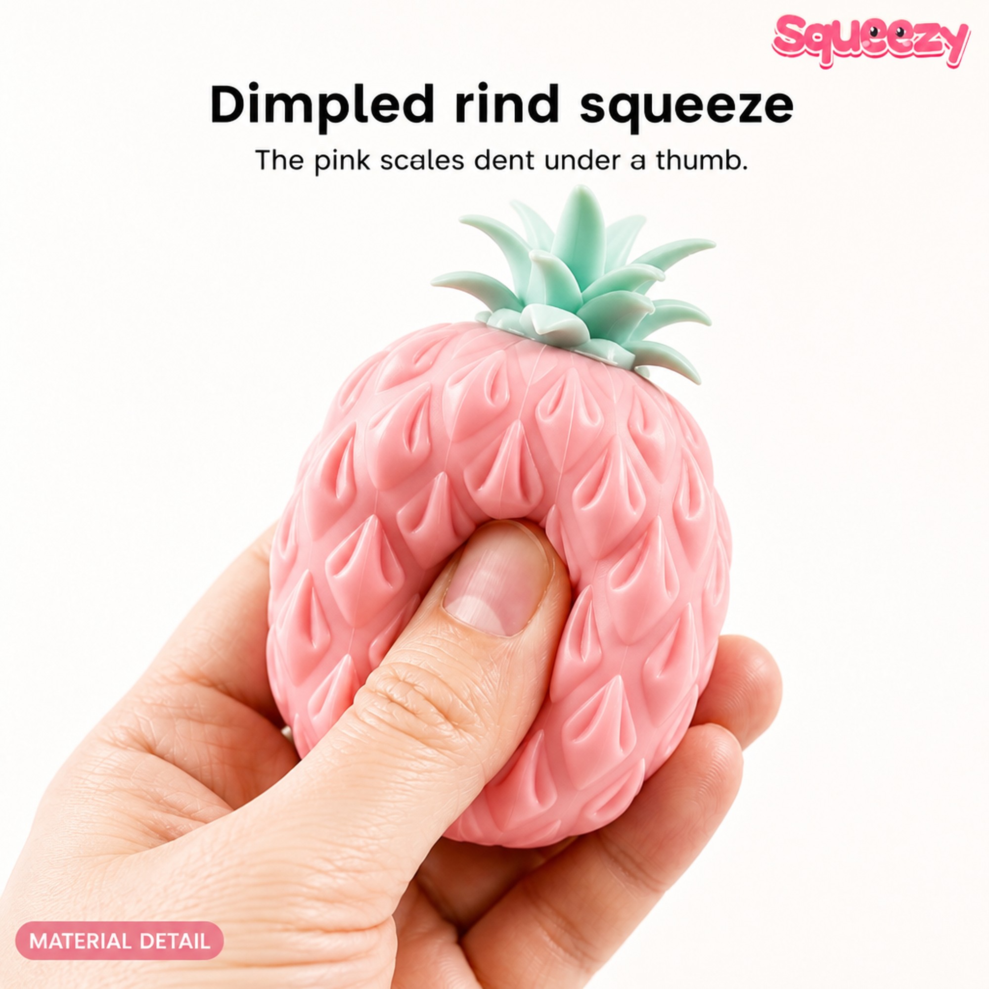 Pink Pineapple rind squeeze