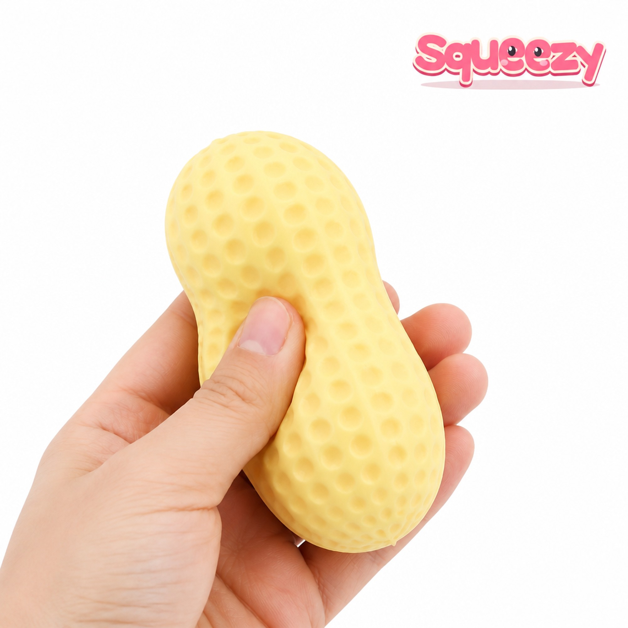 Peanut Shell being squeezed