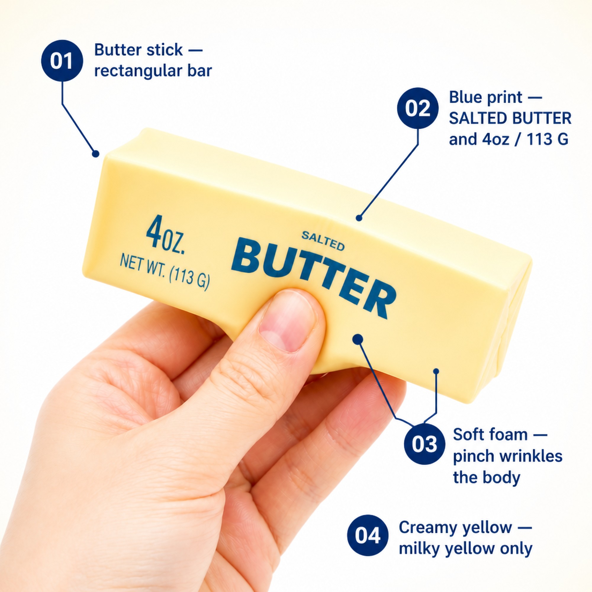 Soft Butter Stick features