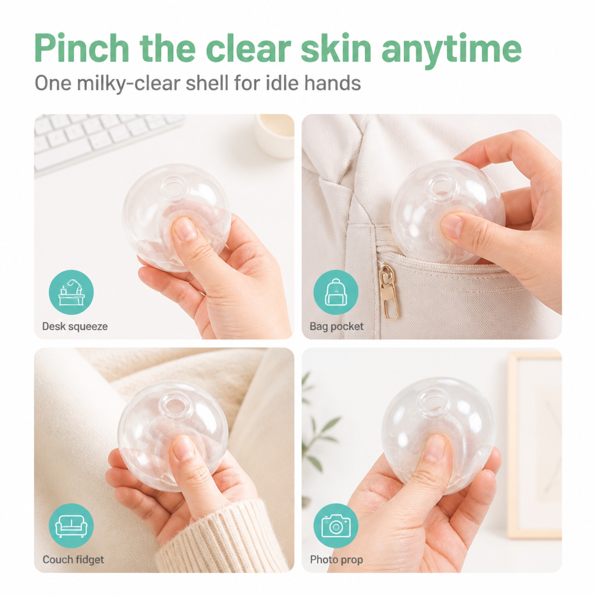 Clear Ball Skin use occasions
