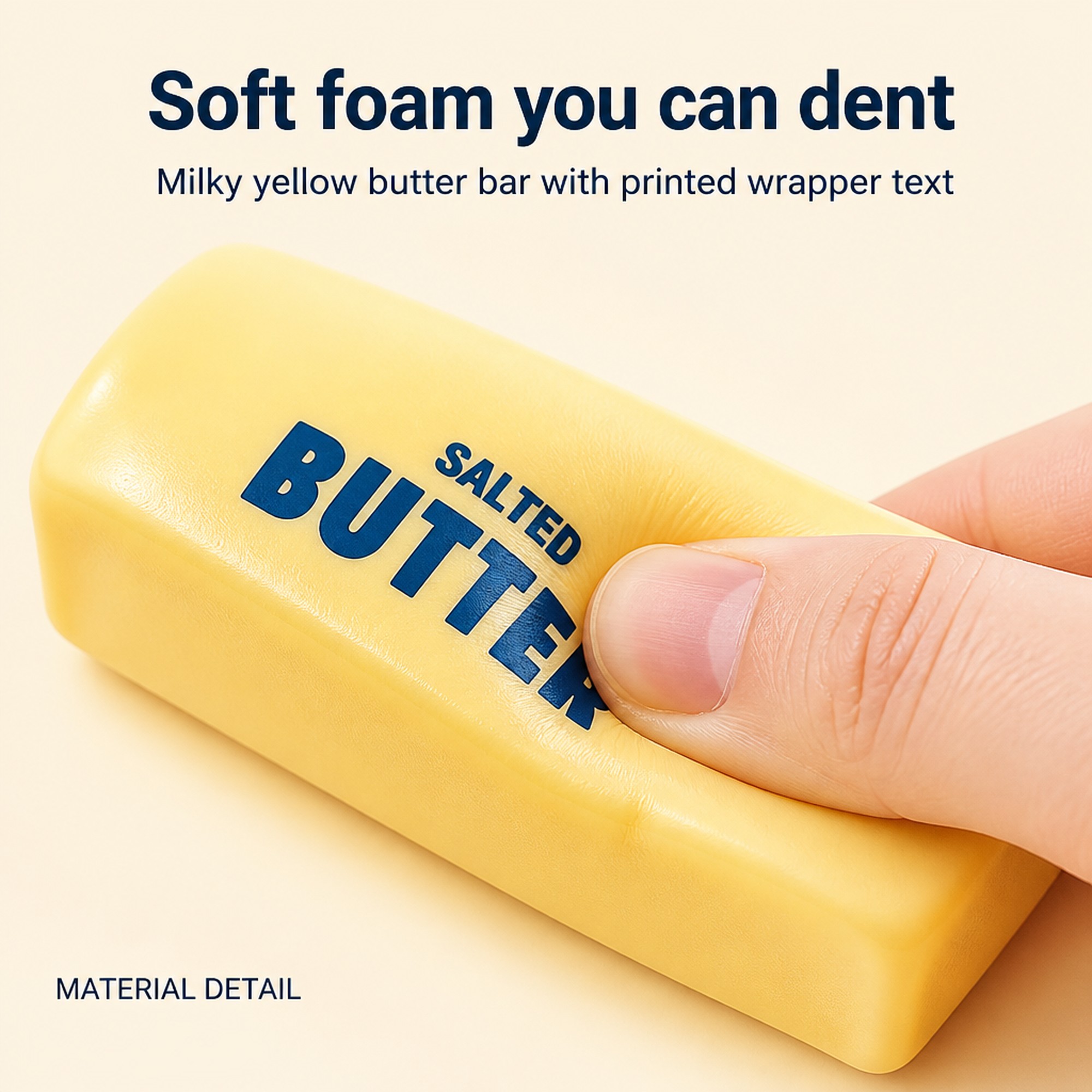 Salted Butter Bar foam squeeze