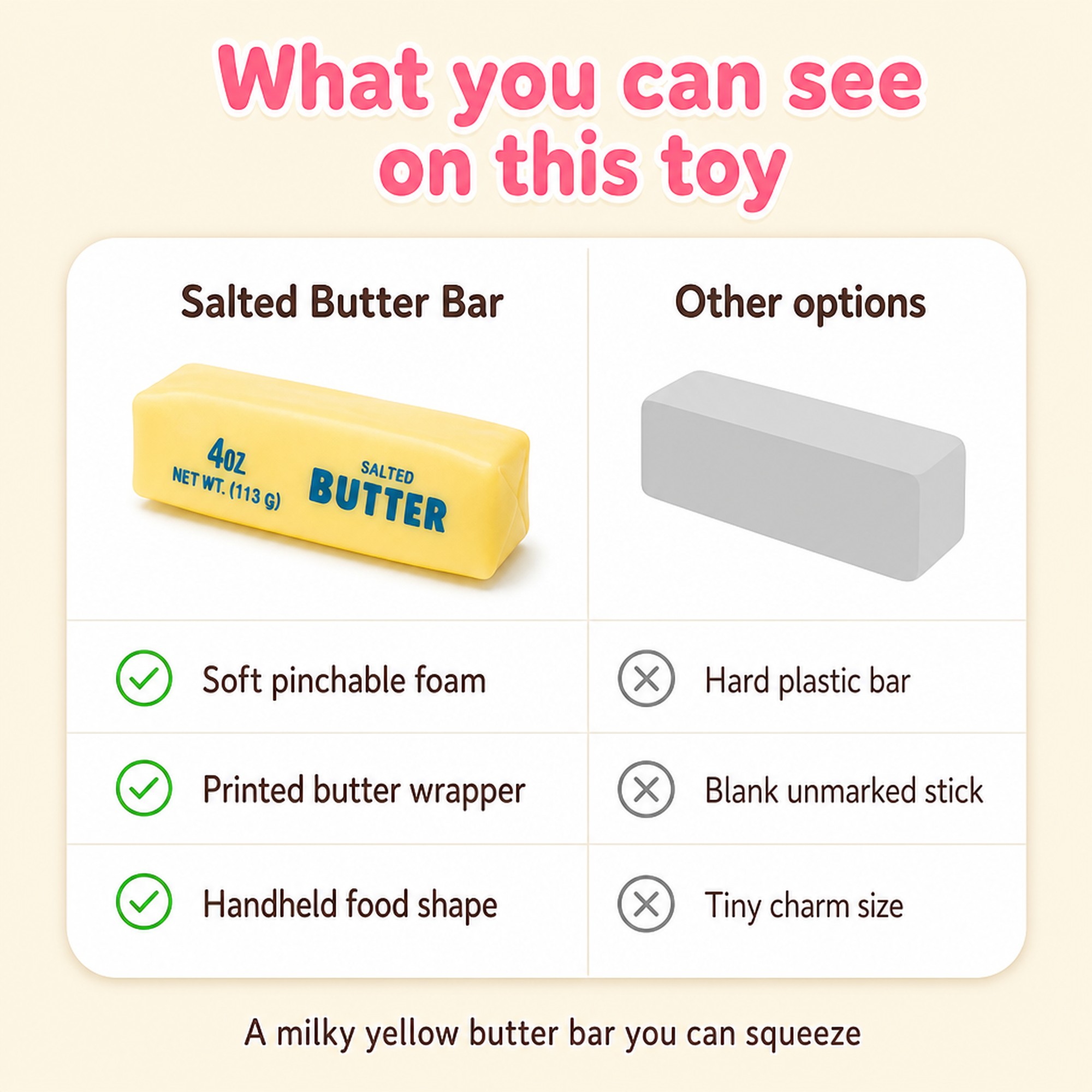Salted Butter Bar compared with other options