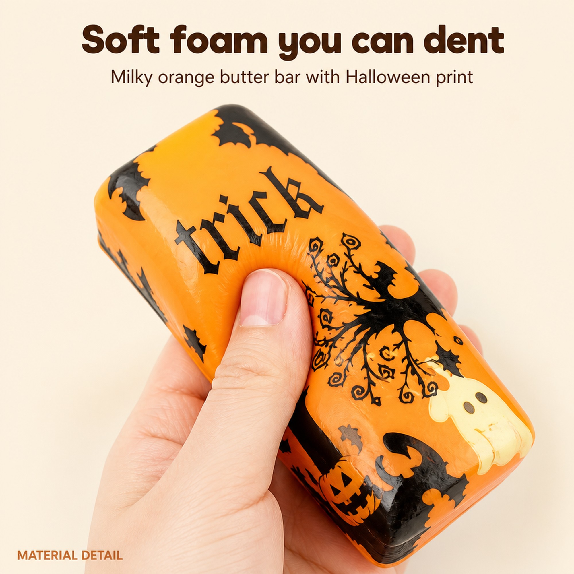 Halloween Butter Bar foam squeeze